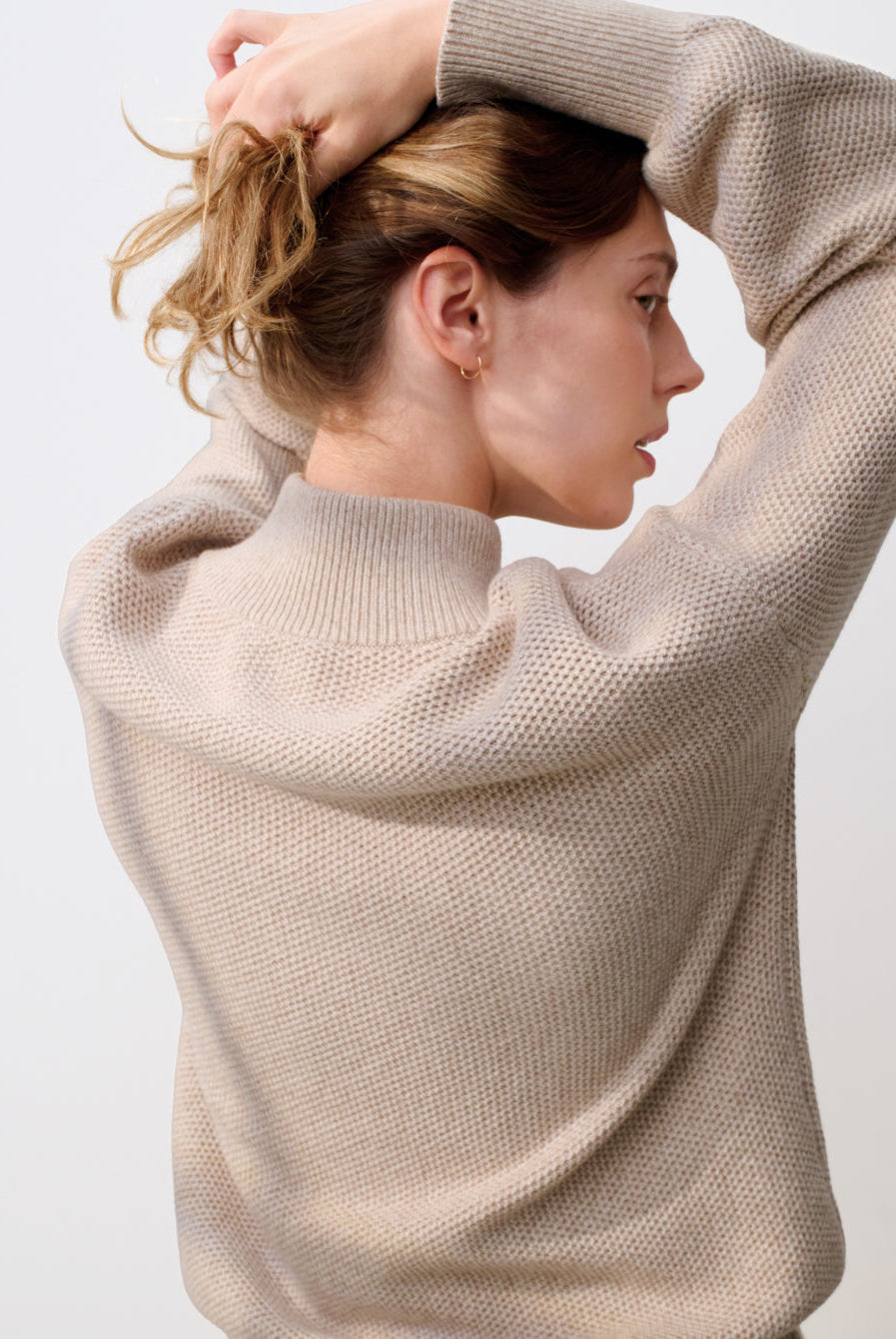 Lunya Loungewear Cottonsilk™ Pocket Henley - #Oat Marl