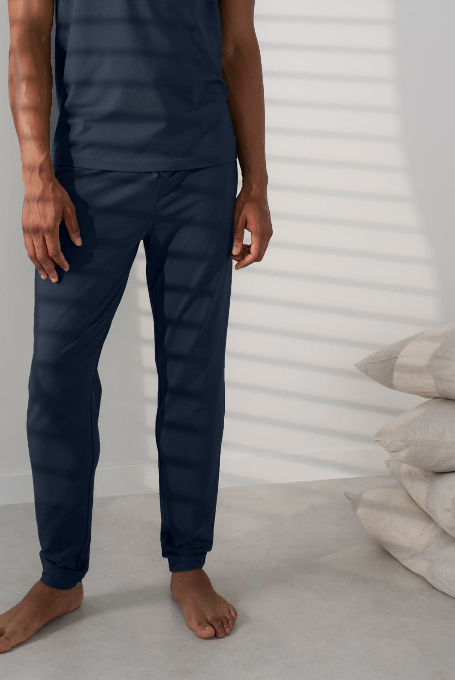 Lunya Pajamas - MEN’S SLUMBERKNIT™ PANT - #deep blue