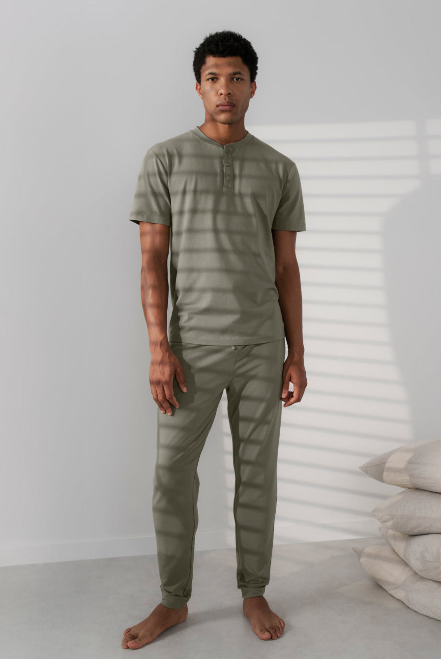 Lunya Pajamas Men's Slumberknit™ Pant - #Shaded Olive