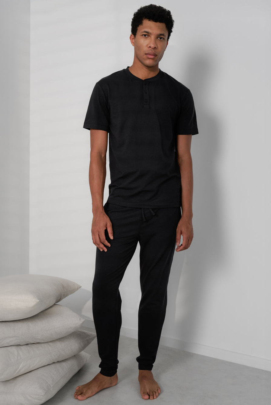 Lunya Pajamas Men's Slumberknit™ Pant - #Immersed Black