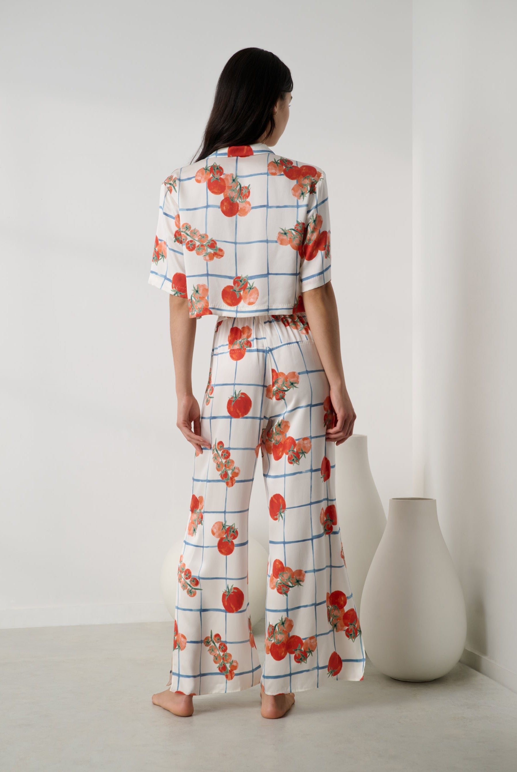 Lunya Pajamas - Washable Silk High Rise Pant Set #Summer Harvest