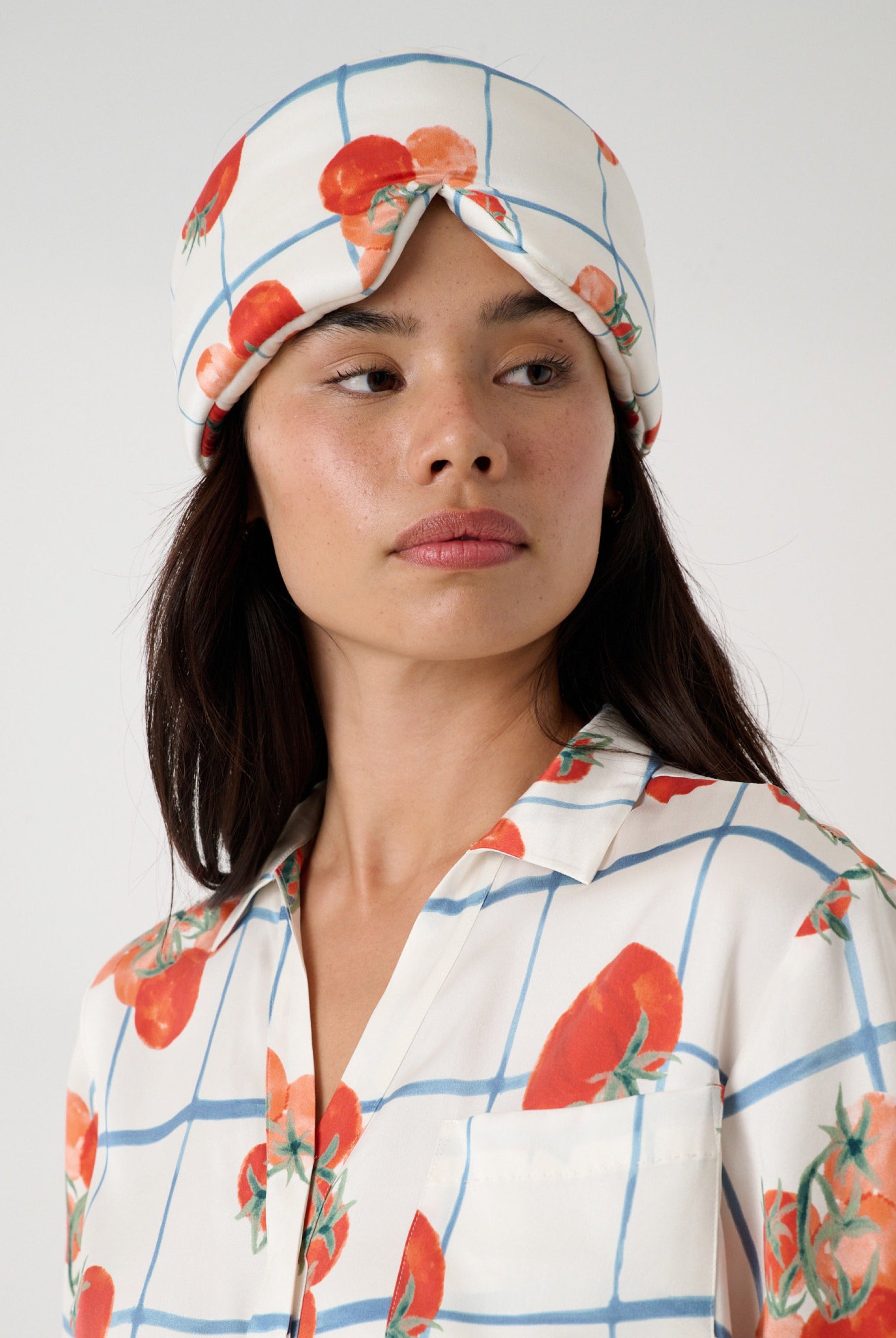 Lunya Sleep Mask - Washable Silk Sleep Mask #Summer Harvest