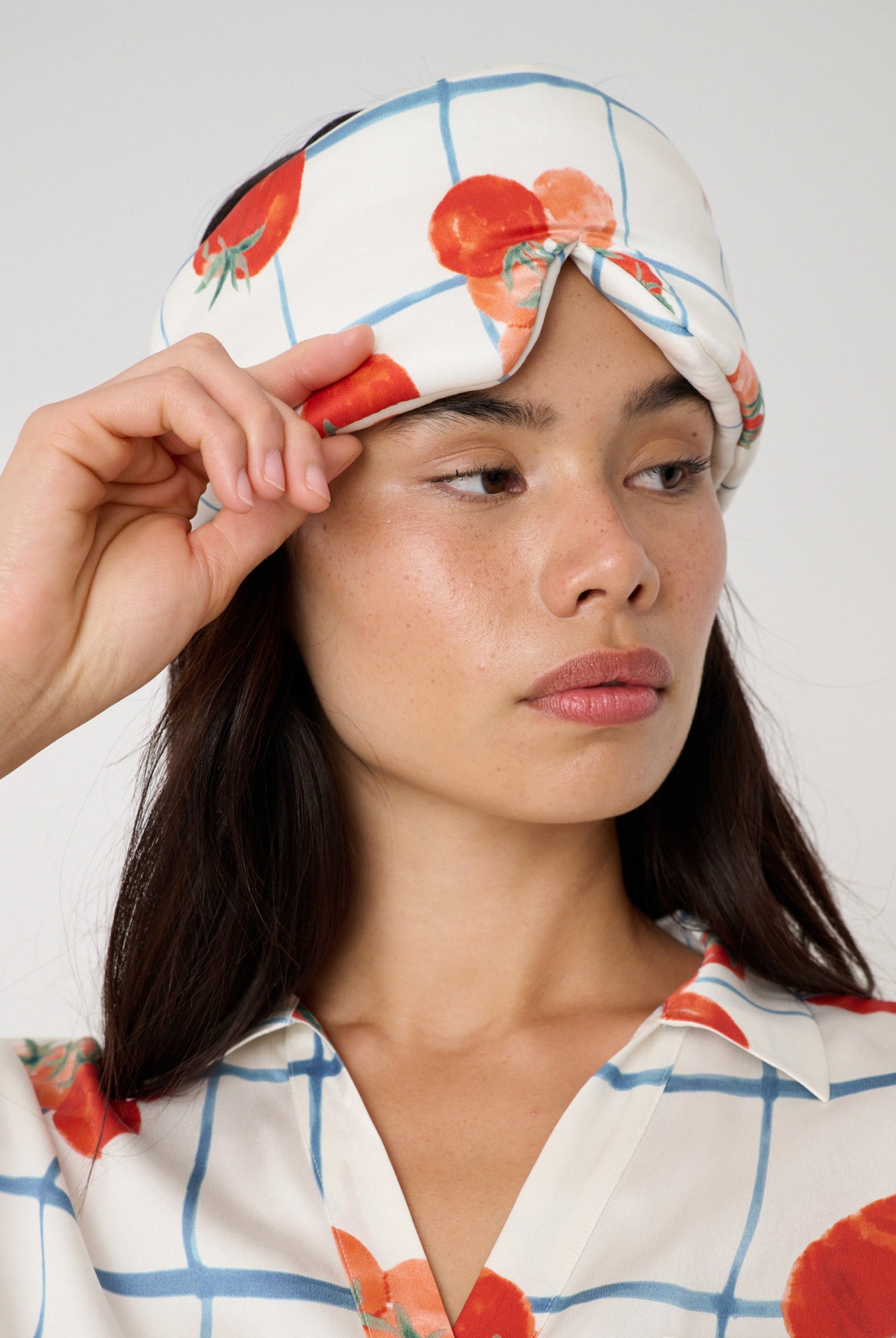 Lunya Sleep Mask - Washable Silk Sleep Mask #Summer Harvest