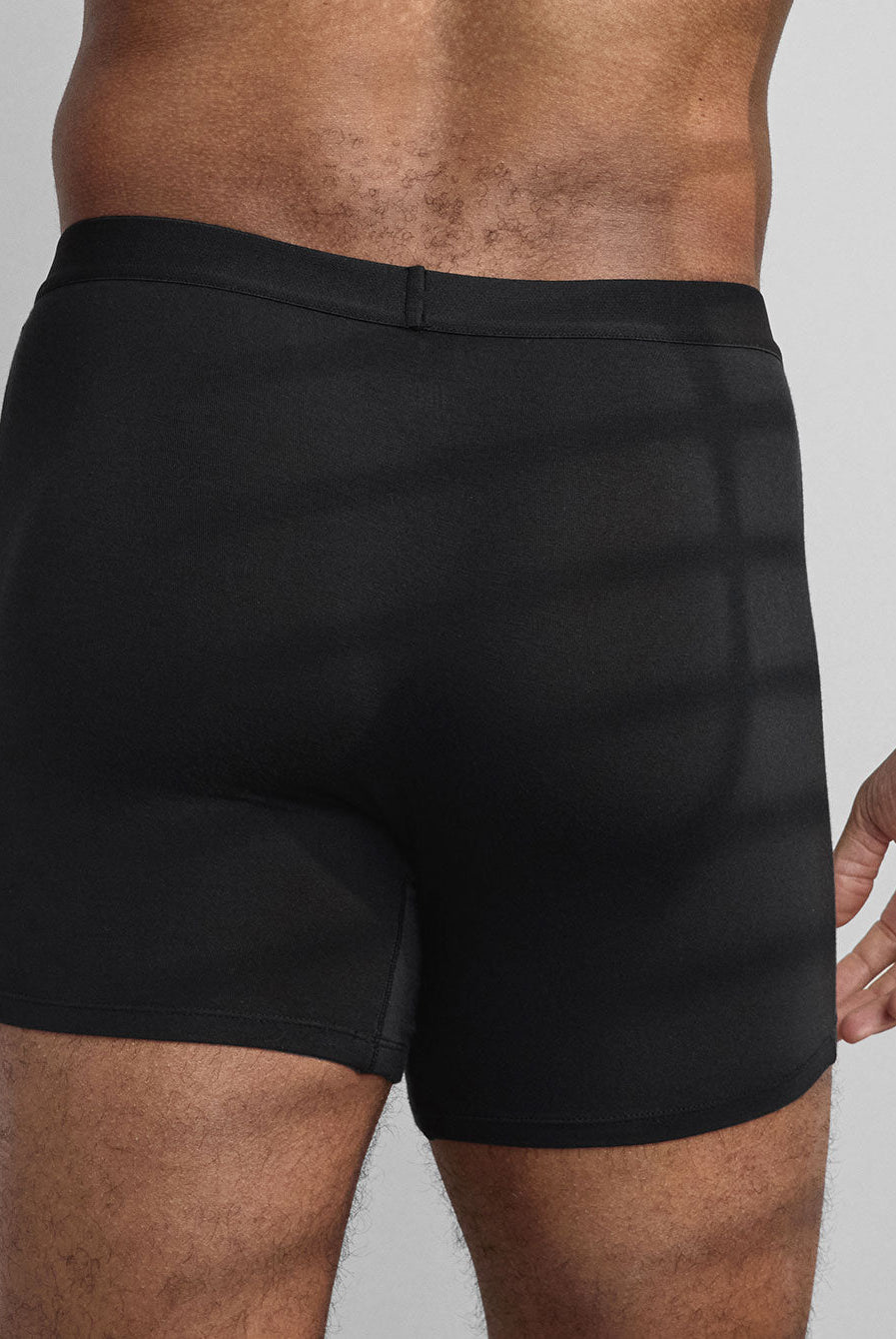 Lunya Intimates Men's Soft Modal Boxer Brief - #Immersed Black
