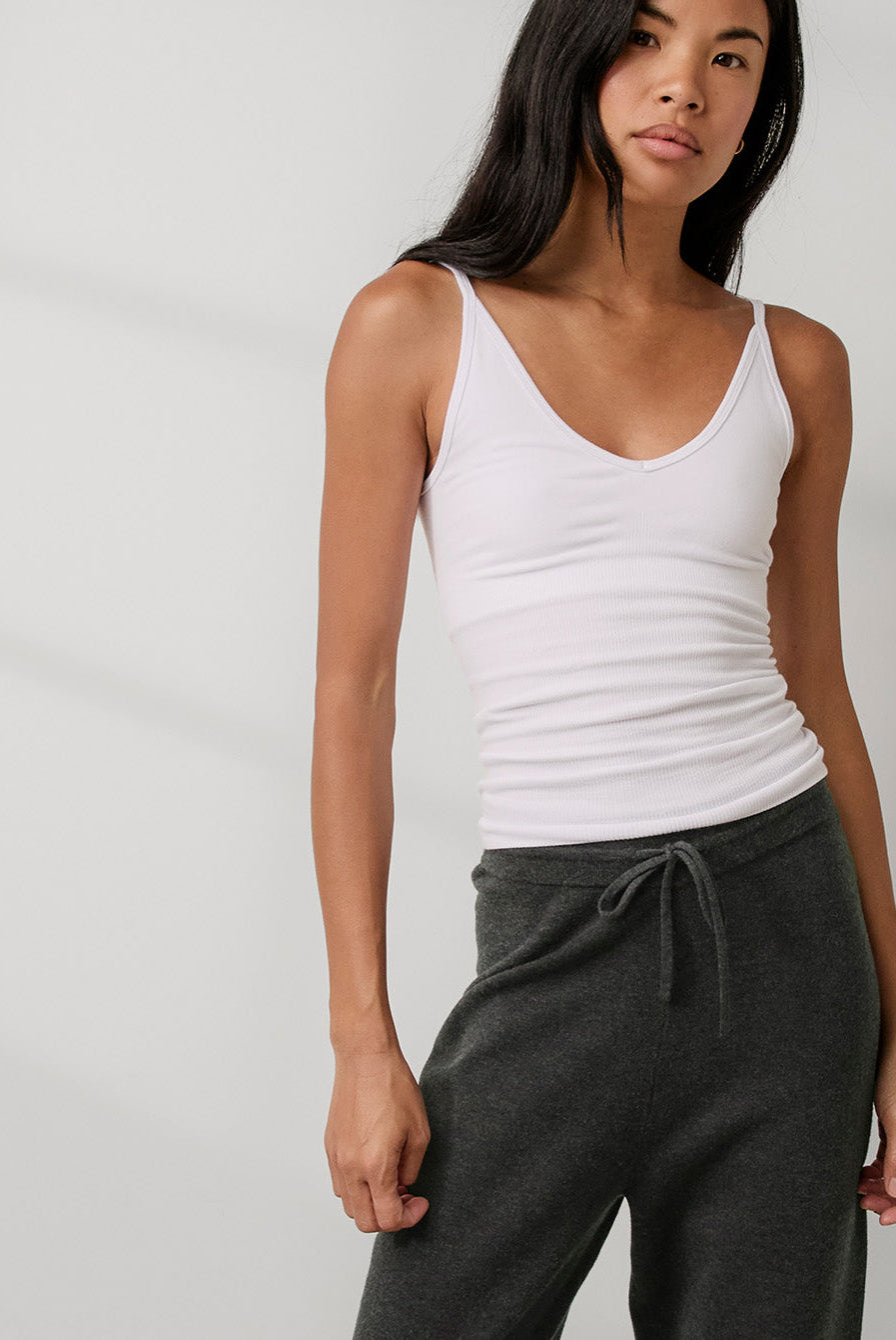 Lunya Essentials Seamless Modal Tank - #Sincere White