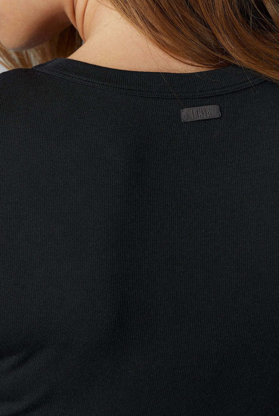 Soft Modal Rib Tee Short Set - #Immersed Black