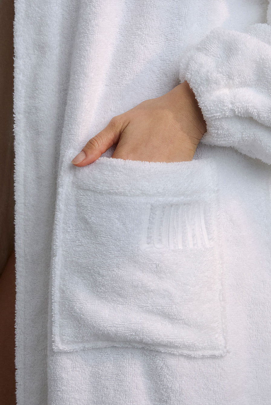 Lunya Spa Terry Robe - #Sincere White