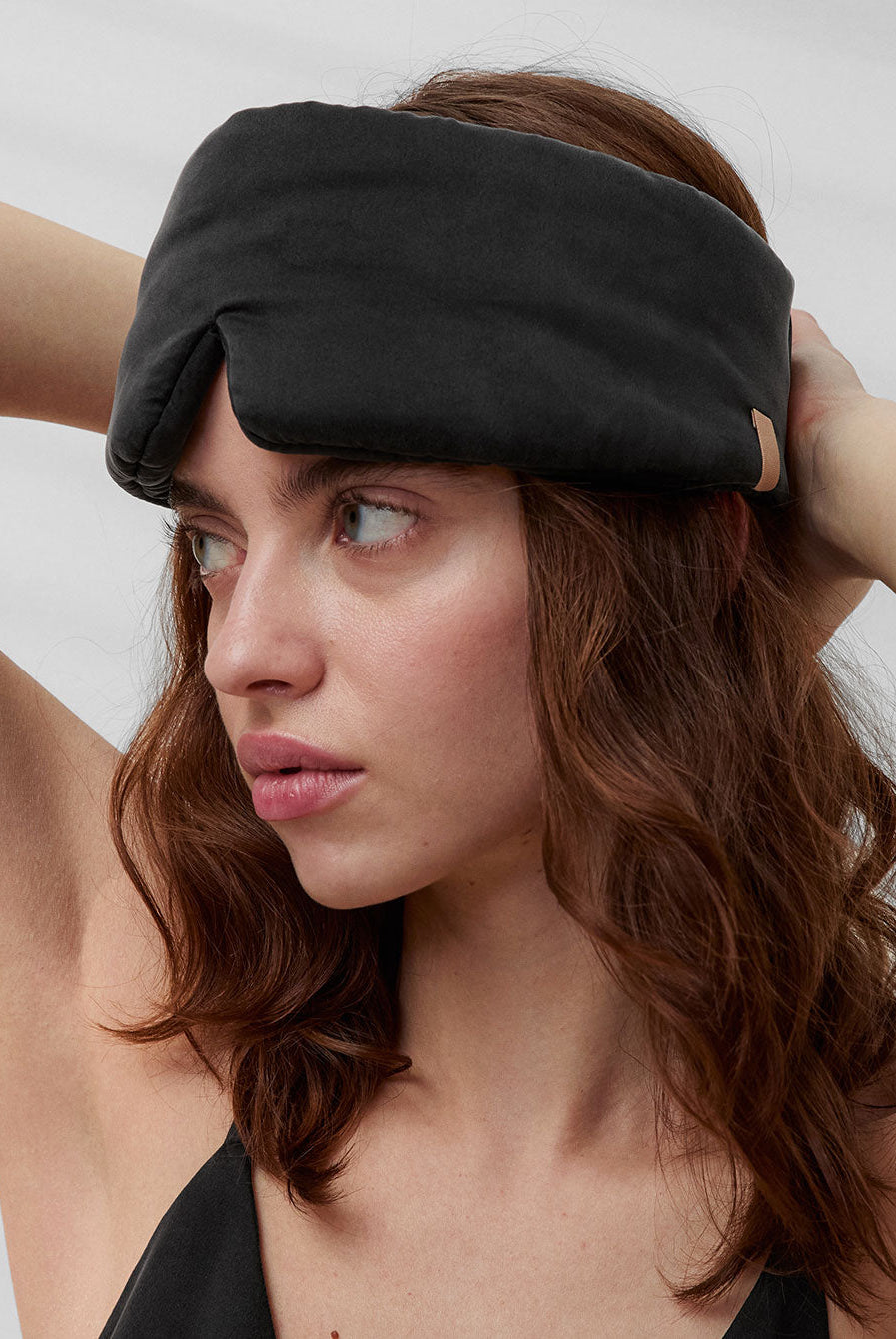 Washable Silk Sleep Mask With Box - #Immersed Black