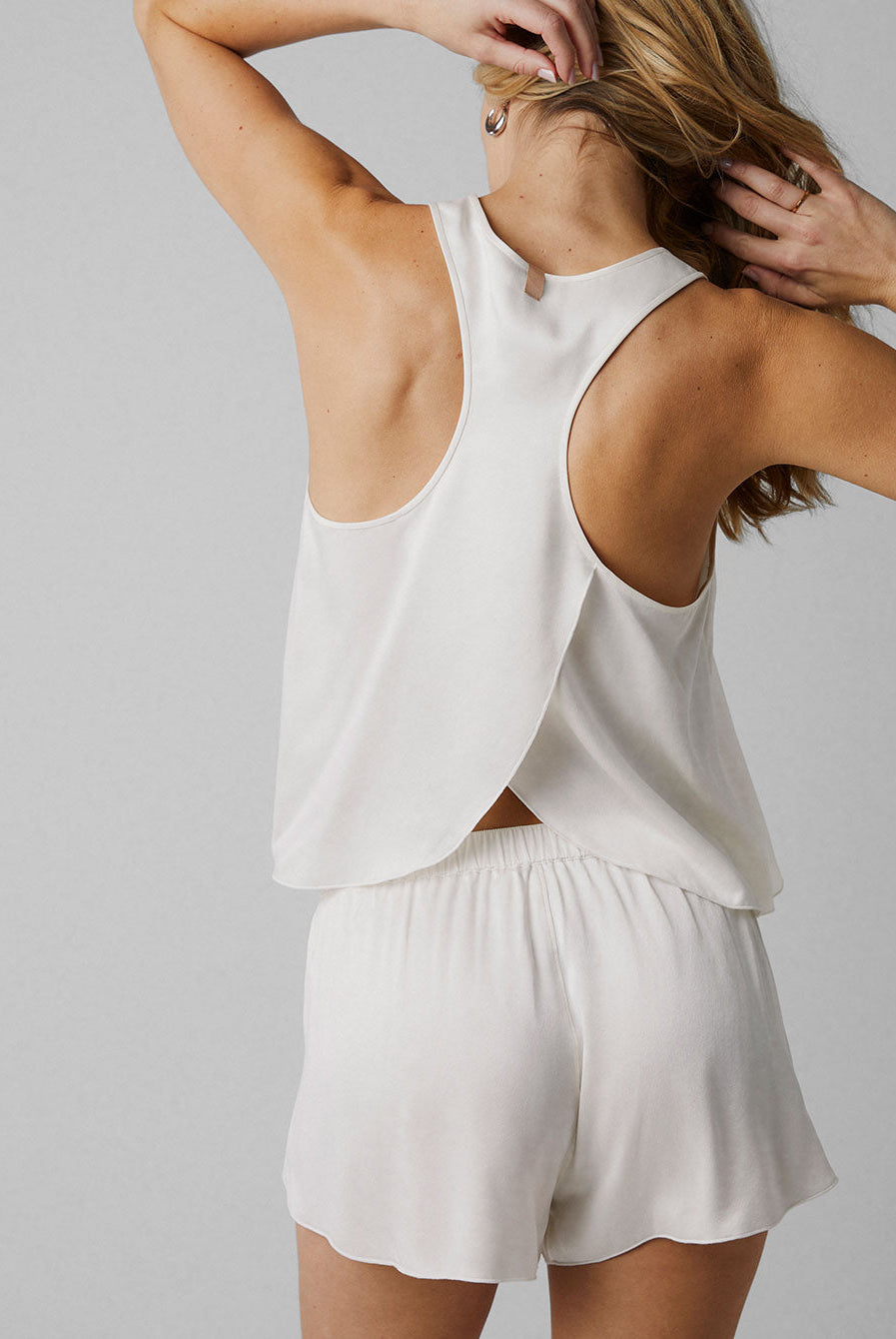Lunya Washable Silk Tulip- #Tranquil White