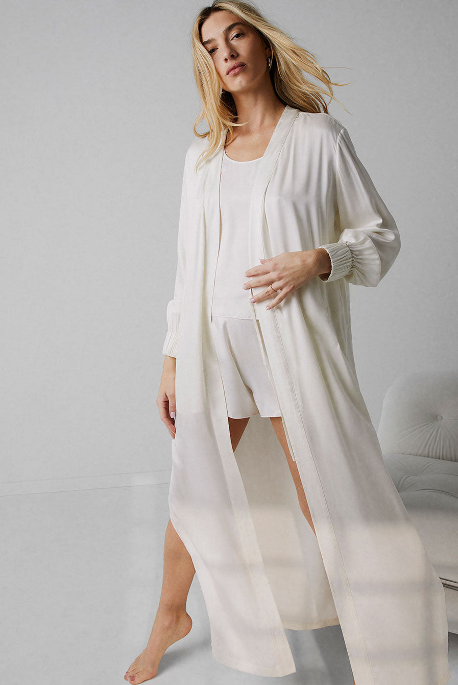 Lunya Washable Silk Tulip- #Tranquil White