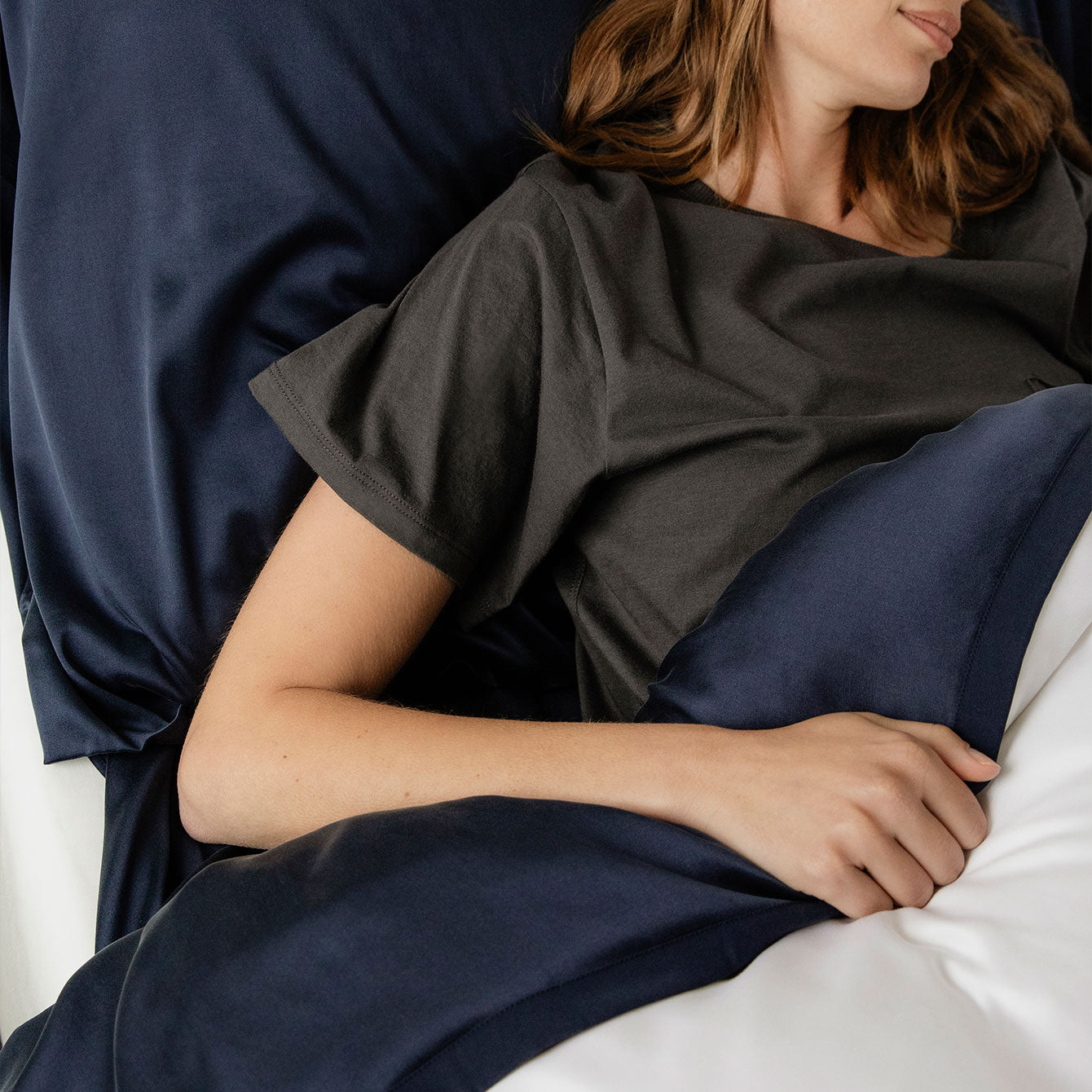 Lunya Bedding Washable Silk Travel Sleep Sack - #Waning Night