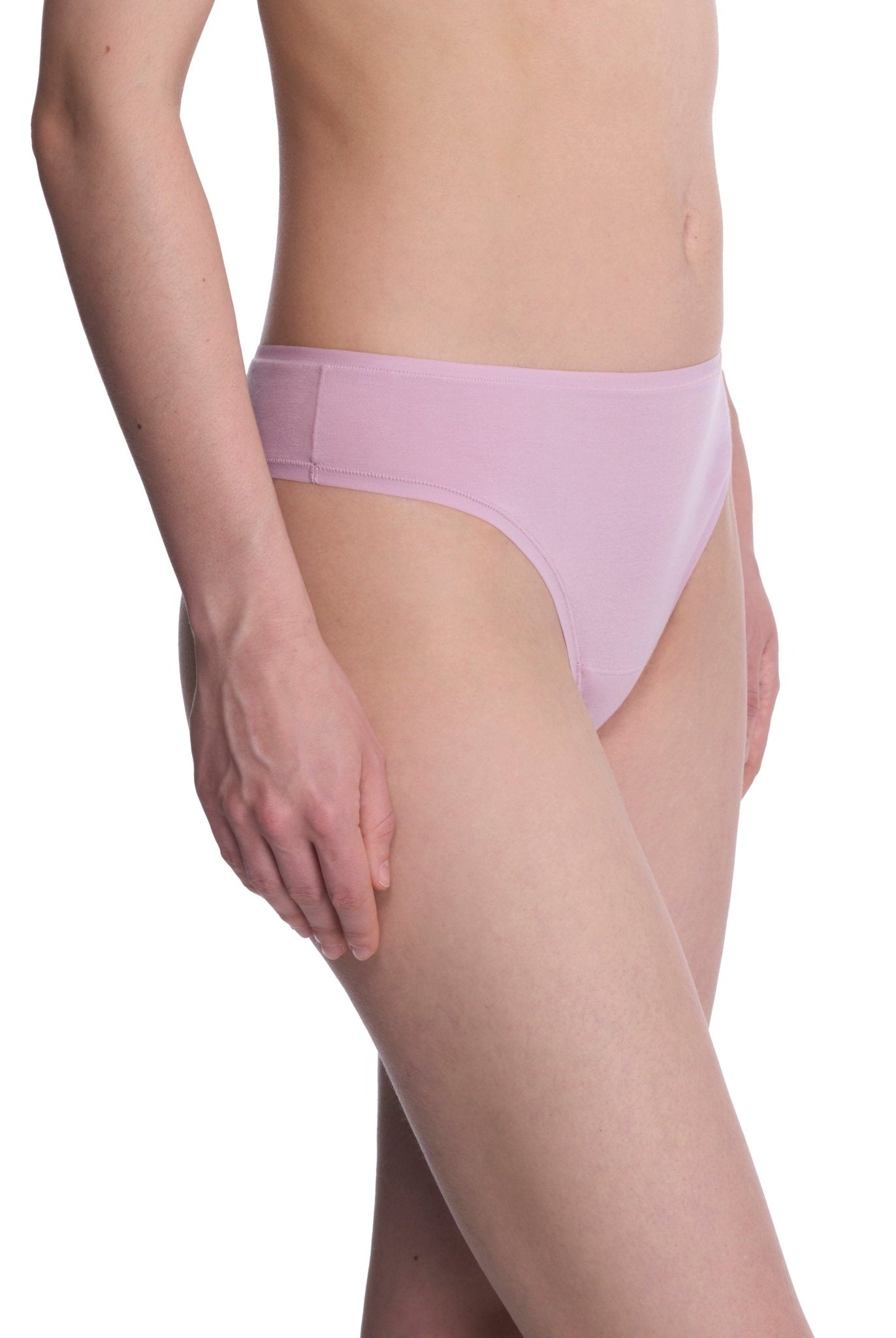Bliss Bare Cotton Thong - Thong - Natori