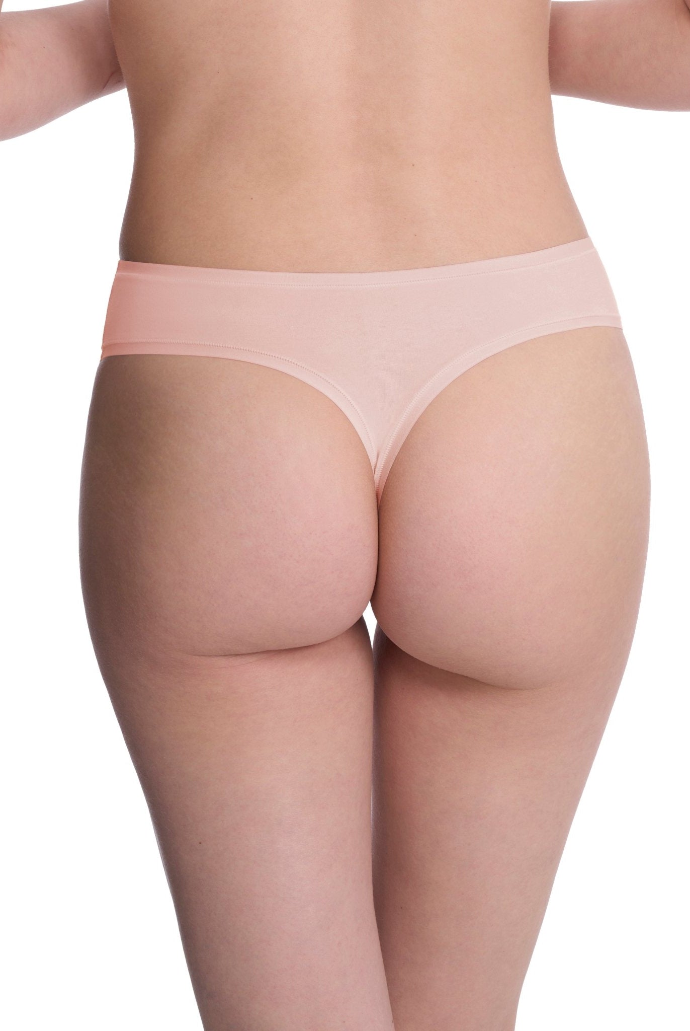 Bliss Bare Cotton Thong - Thong - Natori