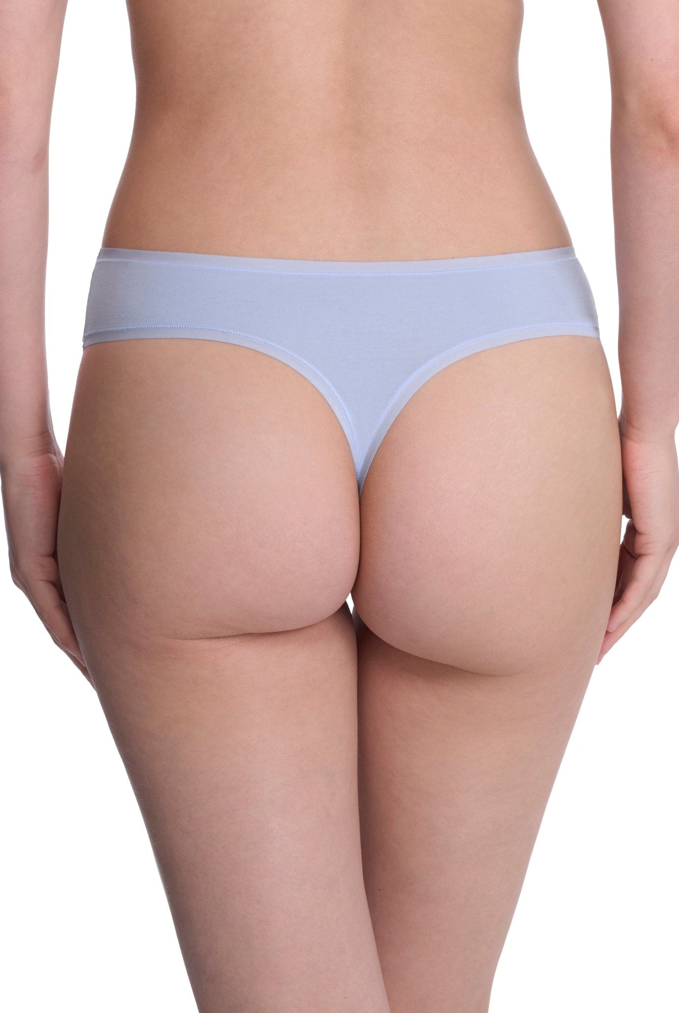 Bliss Bare Cotton Thong - Thong - Natori