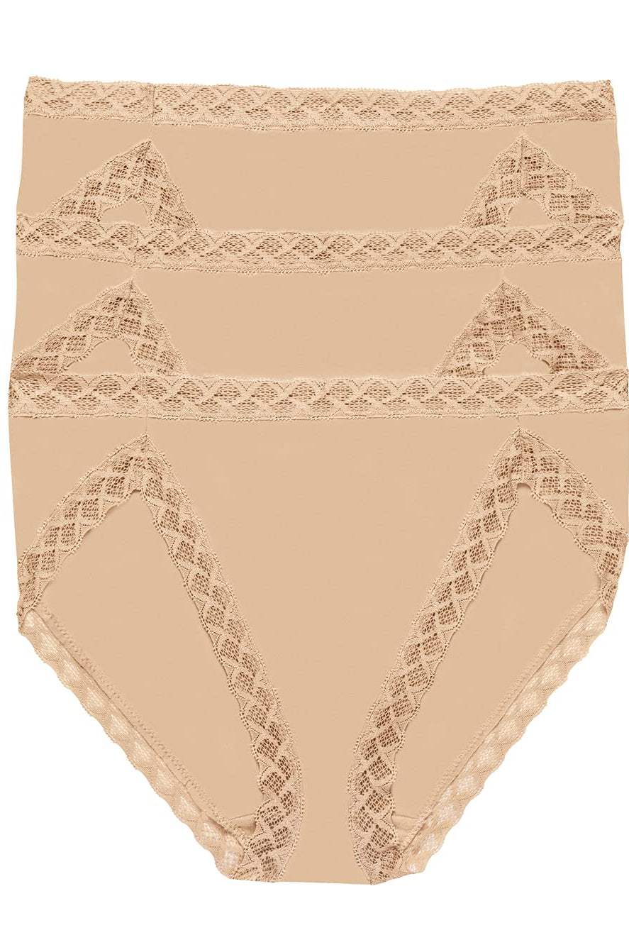 Bliss Cotton French Cut Brief 3 Pack - French Cut - Natori