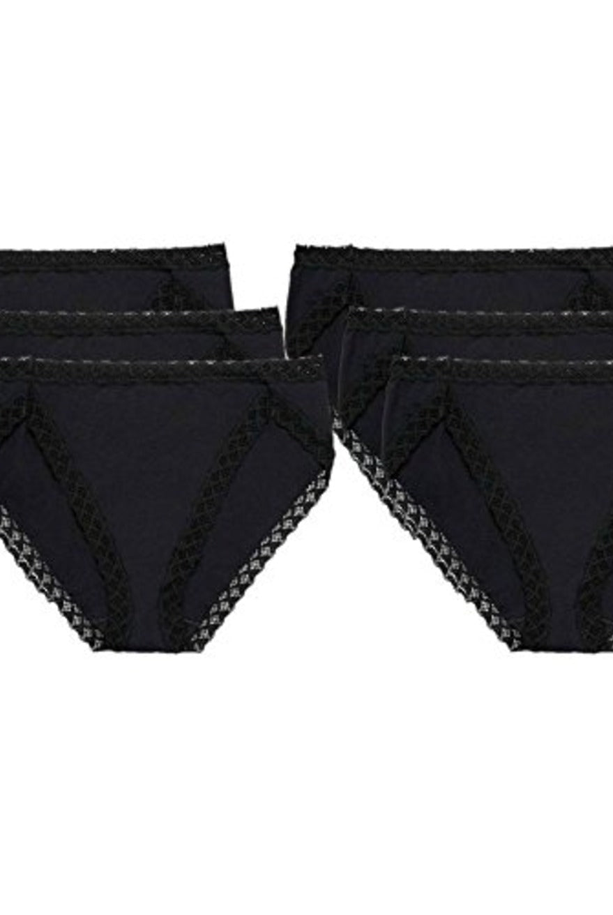 Bliss Cotton French Cut Brief 6 Pack - French Cut - Natori