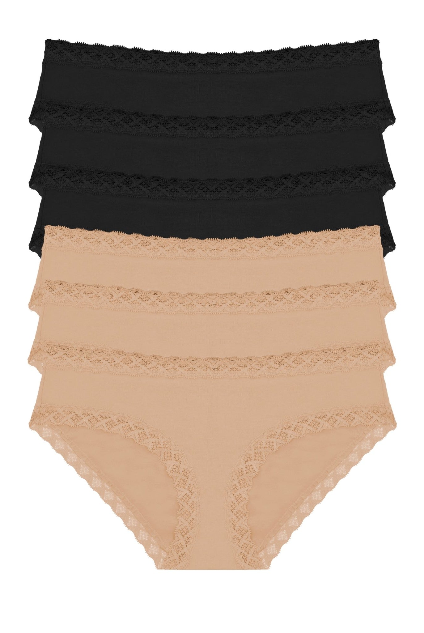 Bliss Cotton Girl Brief 6 Pack - Girl Brief - Natori