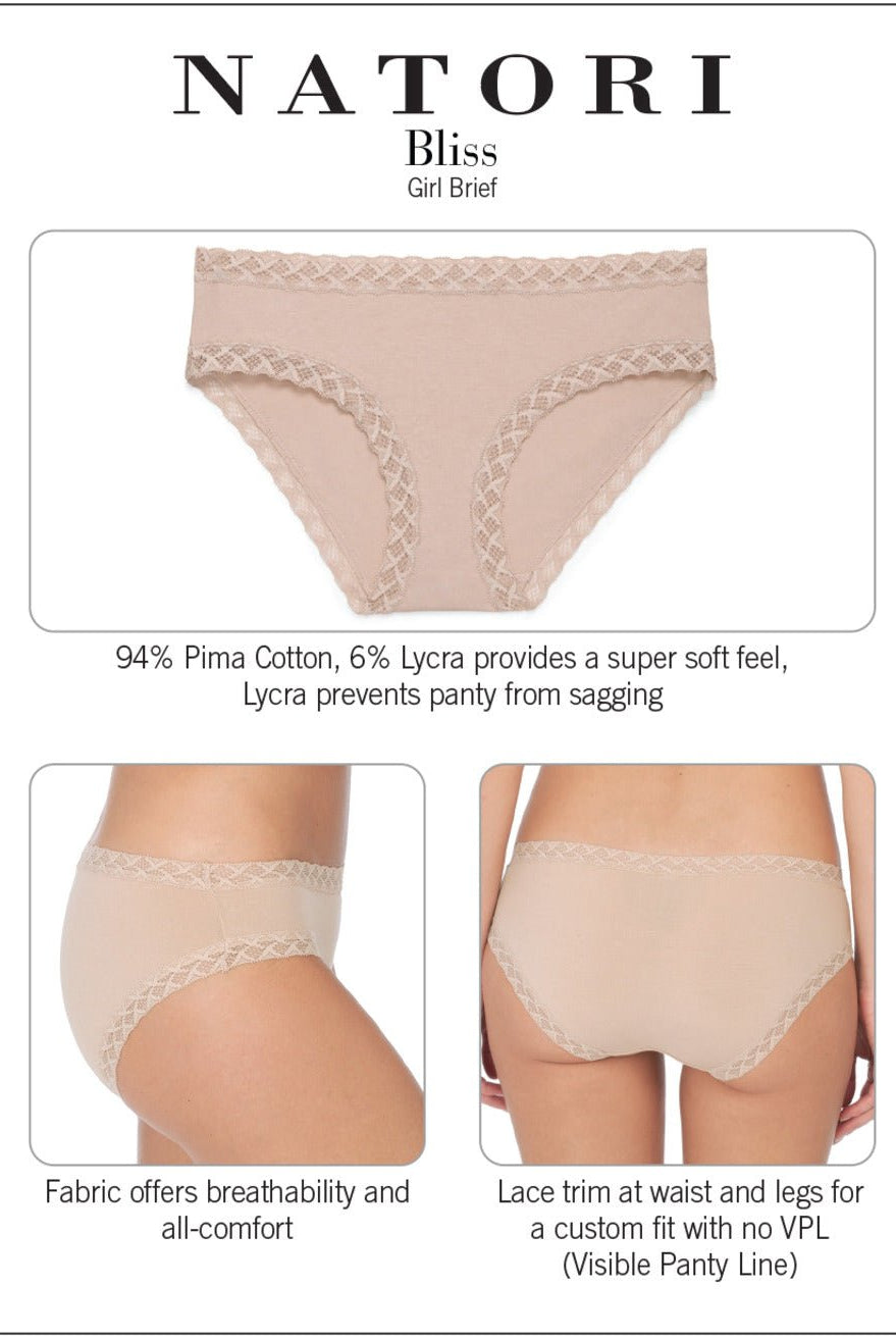 Bliss Cotton Girl Brief - Girl Brief - Natori