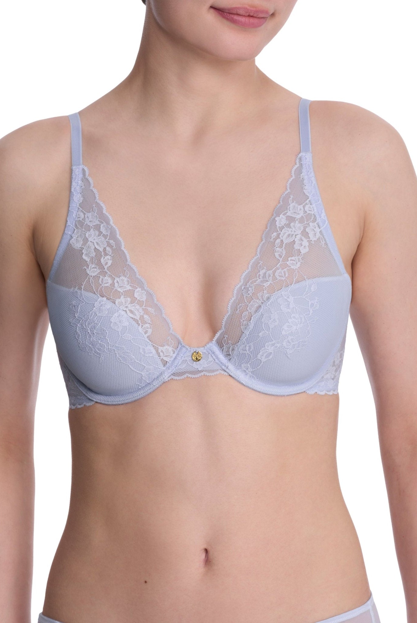 Cherry Blossom Lace Plunge T-Shirt Bra - Plunge - Natori
