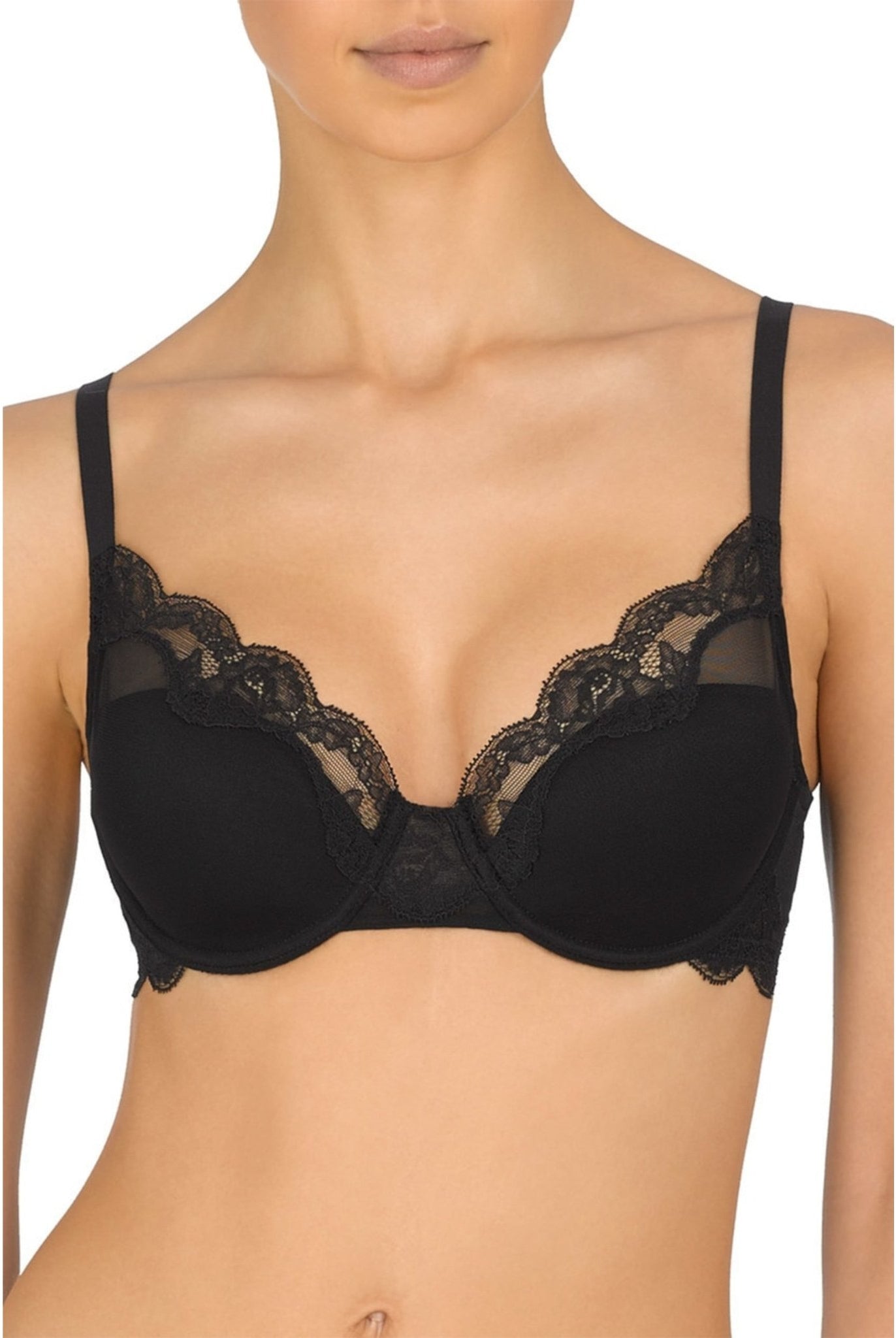 Elusive Lace Plunge T-Shirt Bra - Plunge - Natori