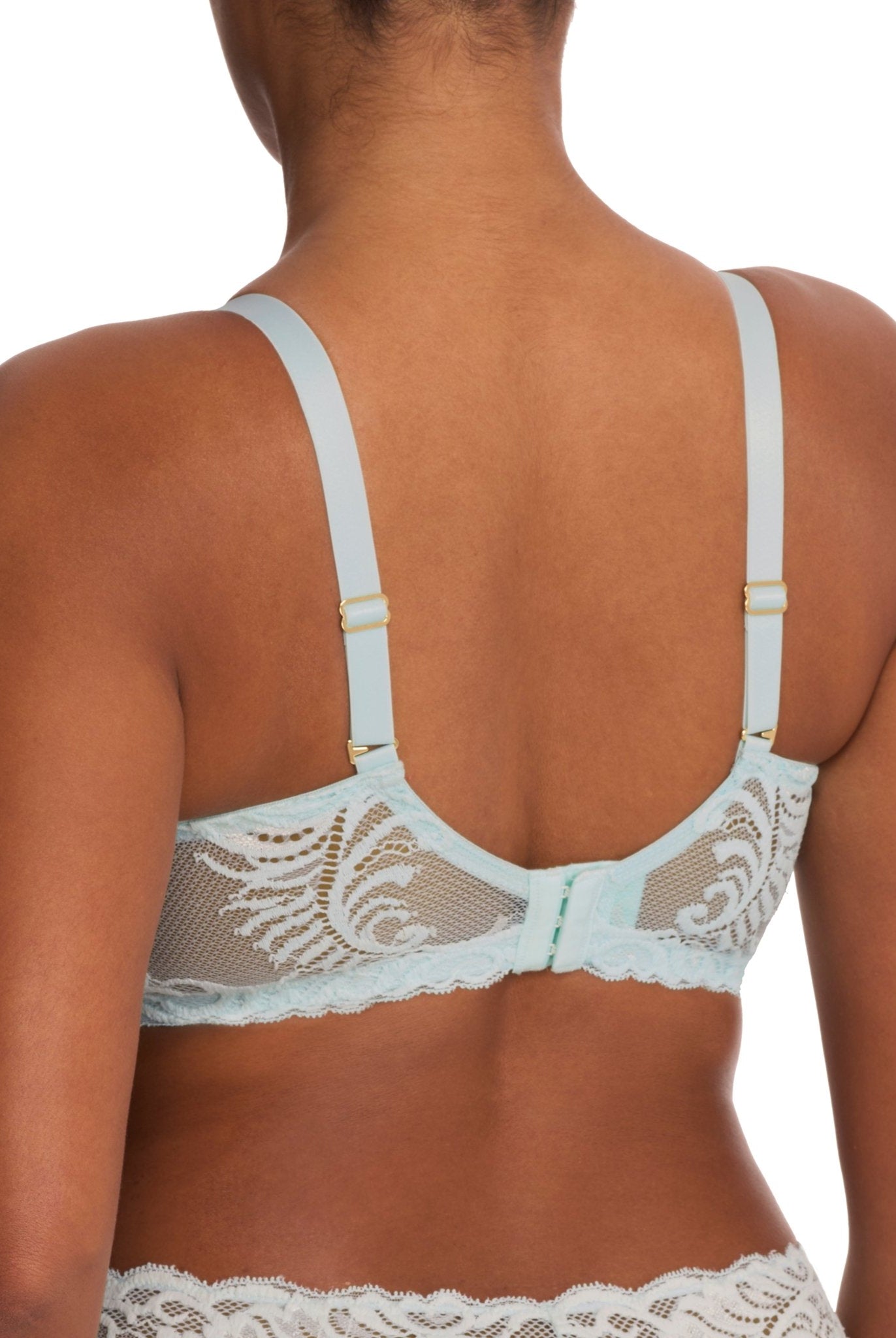 Feathers Lace Full Figure Plunge T-Shirt Bra - Plunge - Natori