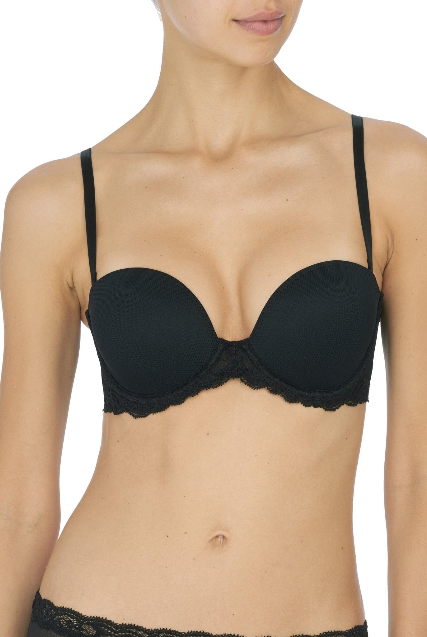 Feathers Lace Plunge Strapless Bra - Plunge - Natori