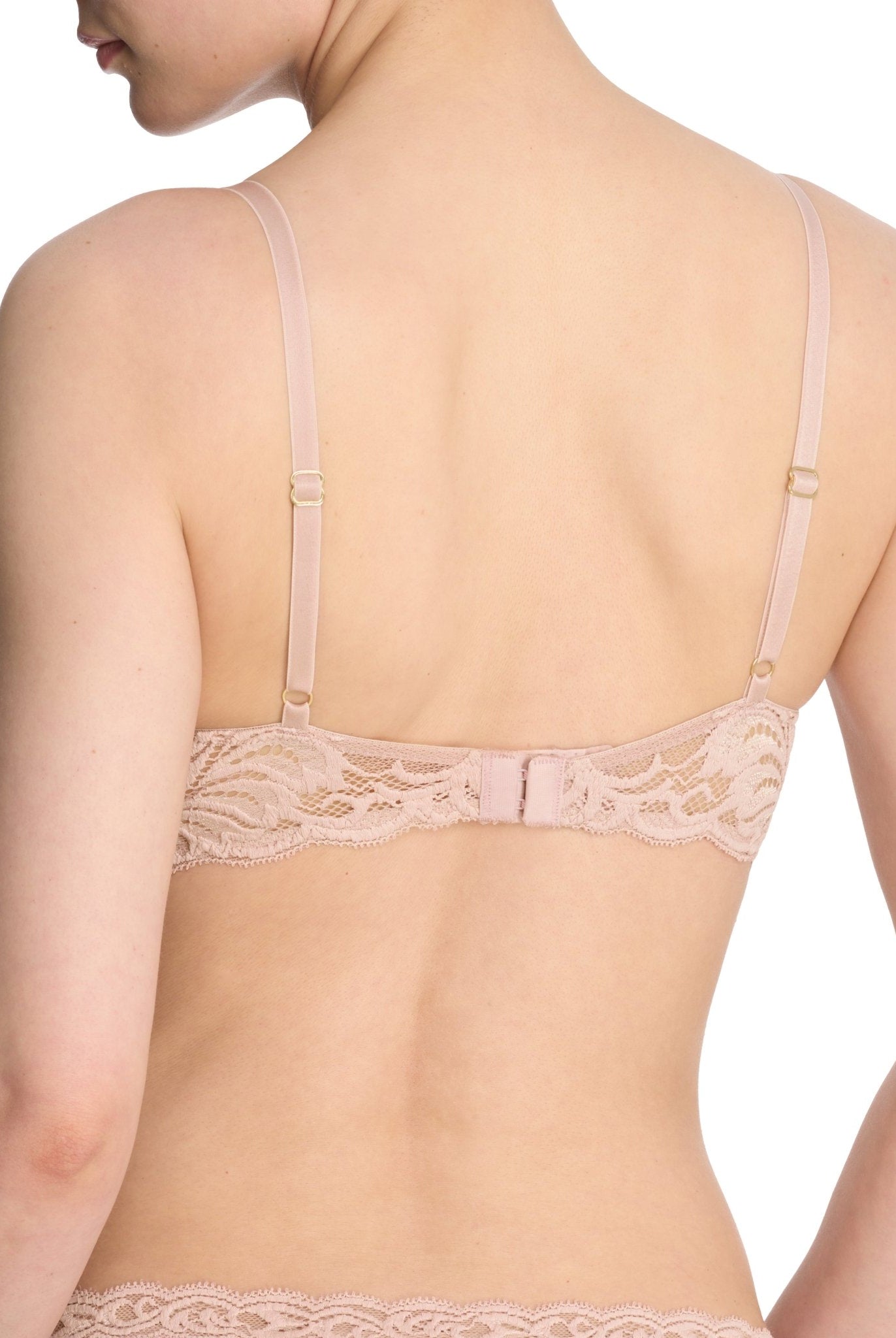 Feathers Lace Plunge T-Shirt Bra - Plunge - Natori