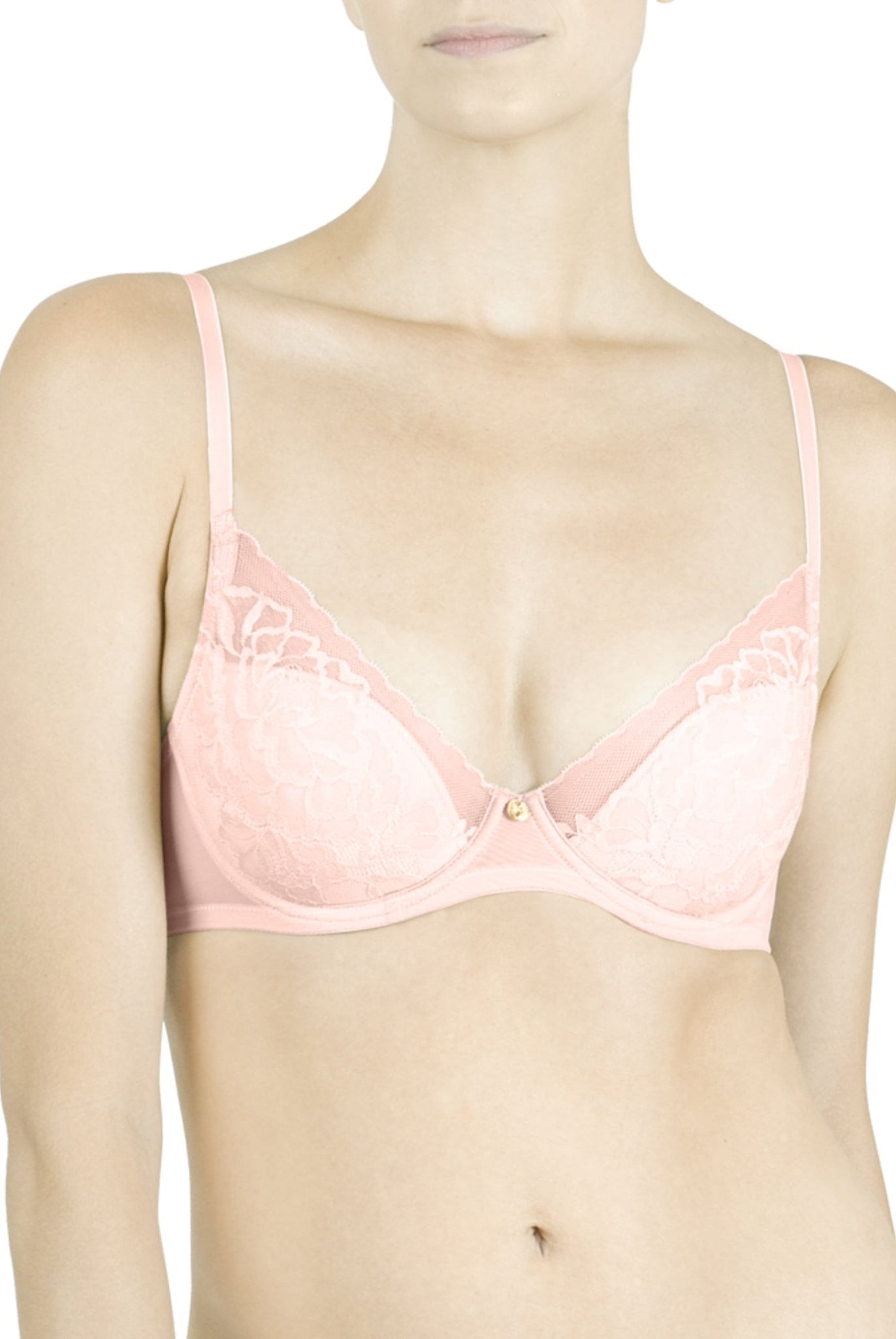 Flora Lace Plunge T-Shirt Bra - Plunge - Natori