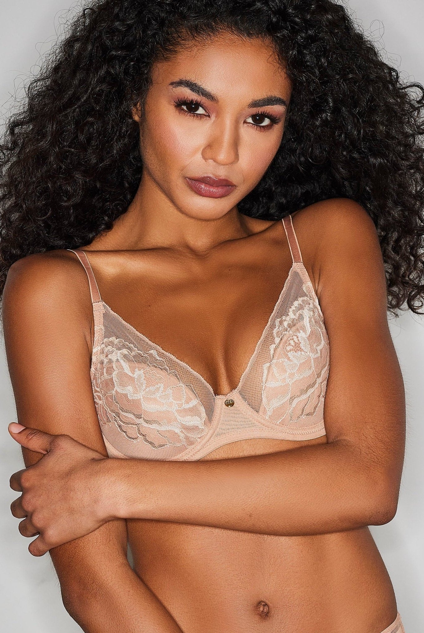 Flora Lace Plunge T-Shirt Bra - Plunge - Natori