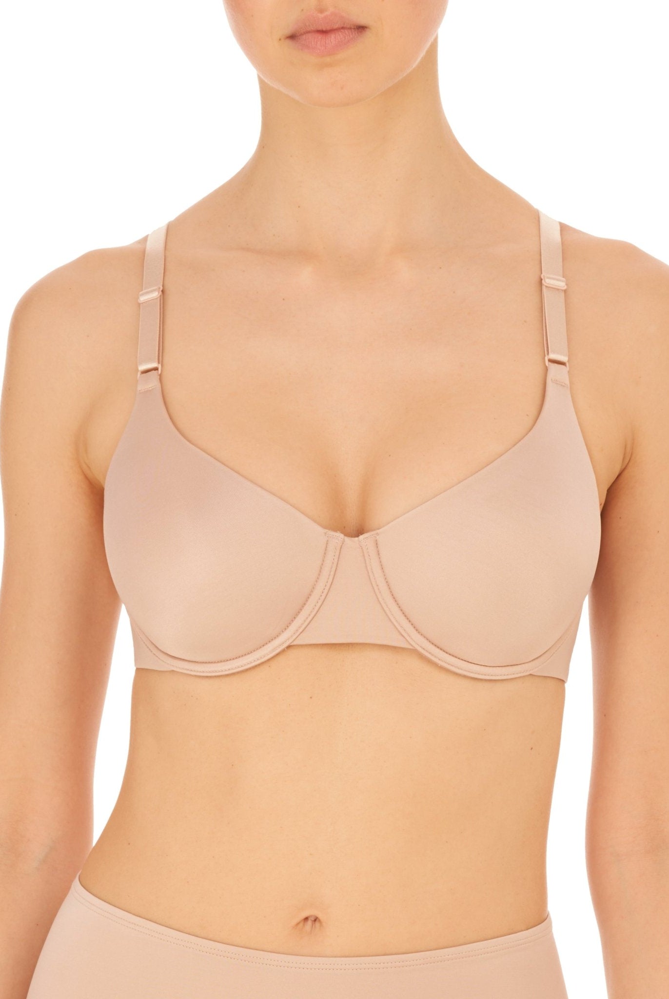 Liquid Side Support Smooth Scoop T-Shirt Bra - T-Shirt - Natori