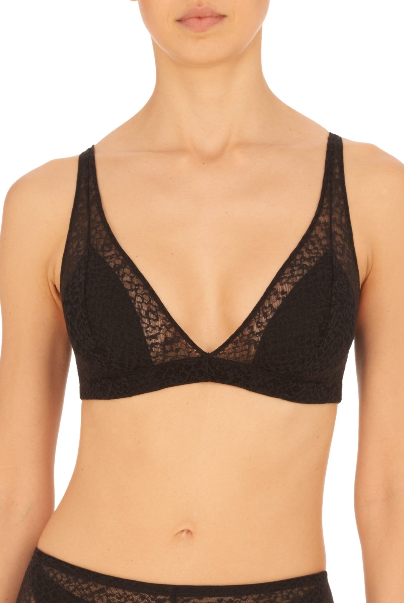 Pretty Smooth Stretch Lace Bralette - Bralette - Natori