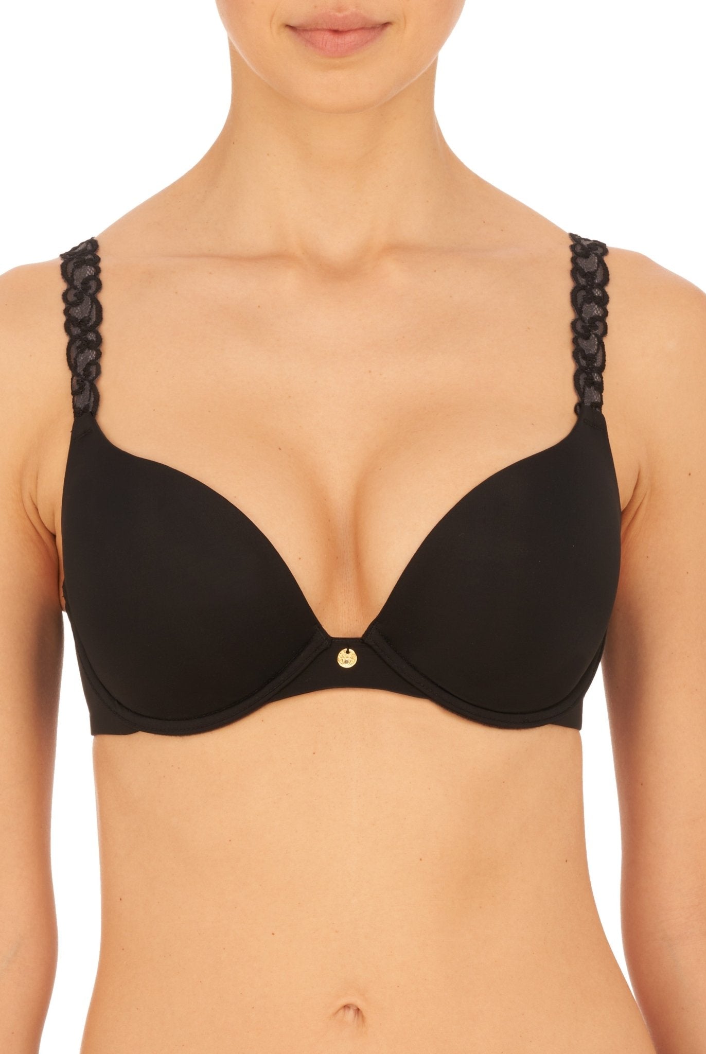 Pure Luxe Plunge Push Up T-Shirt Bra - Plunge - Natori