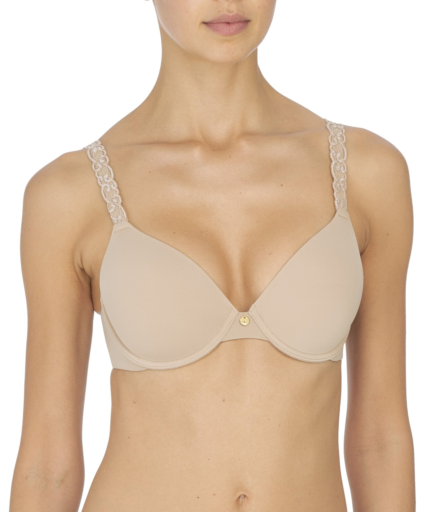 Pure Luxe Plunge T-Shirt Bra - Plunge - Natori
