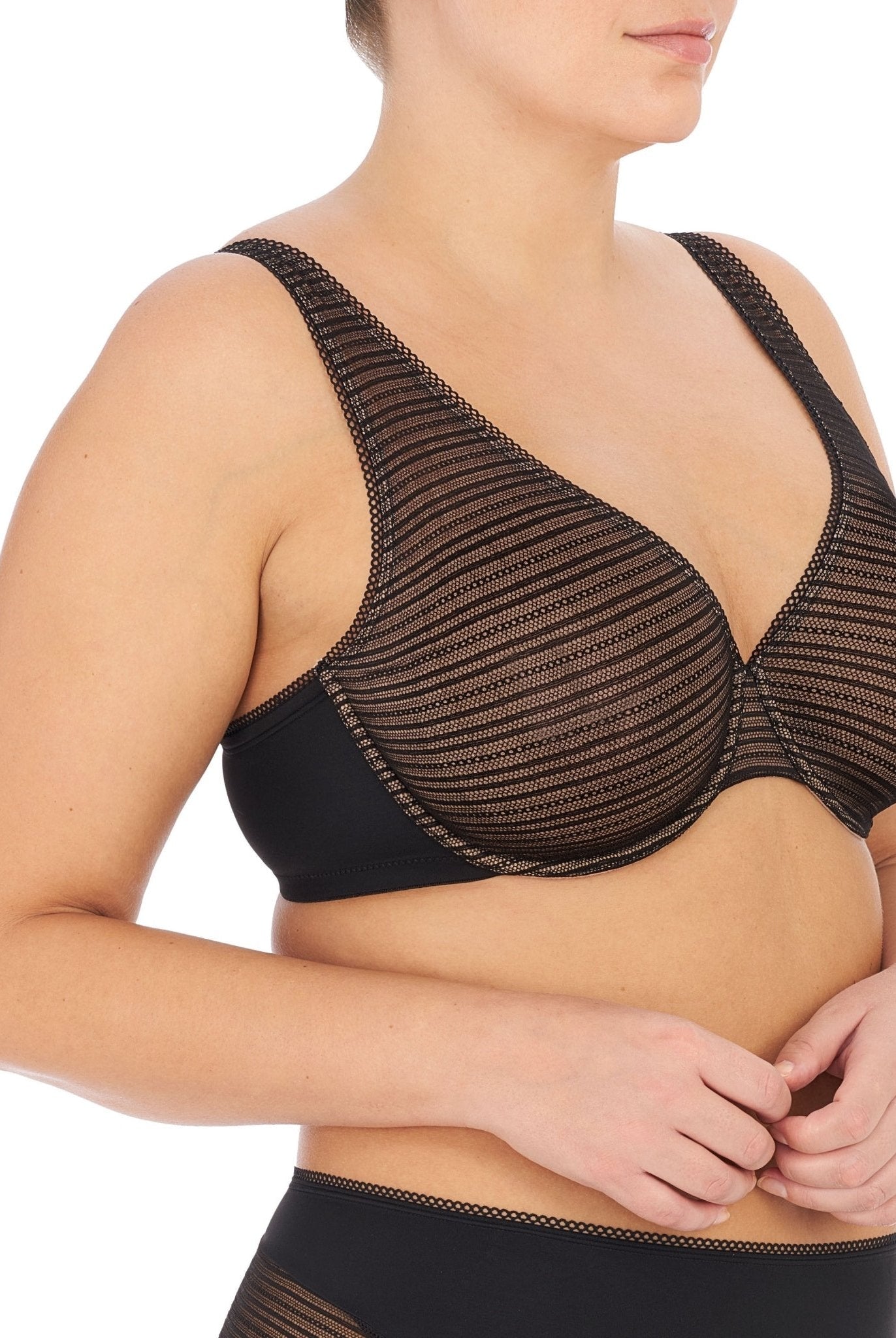 Revive Plunge Mesh Bra - Plunge - Natori