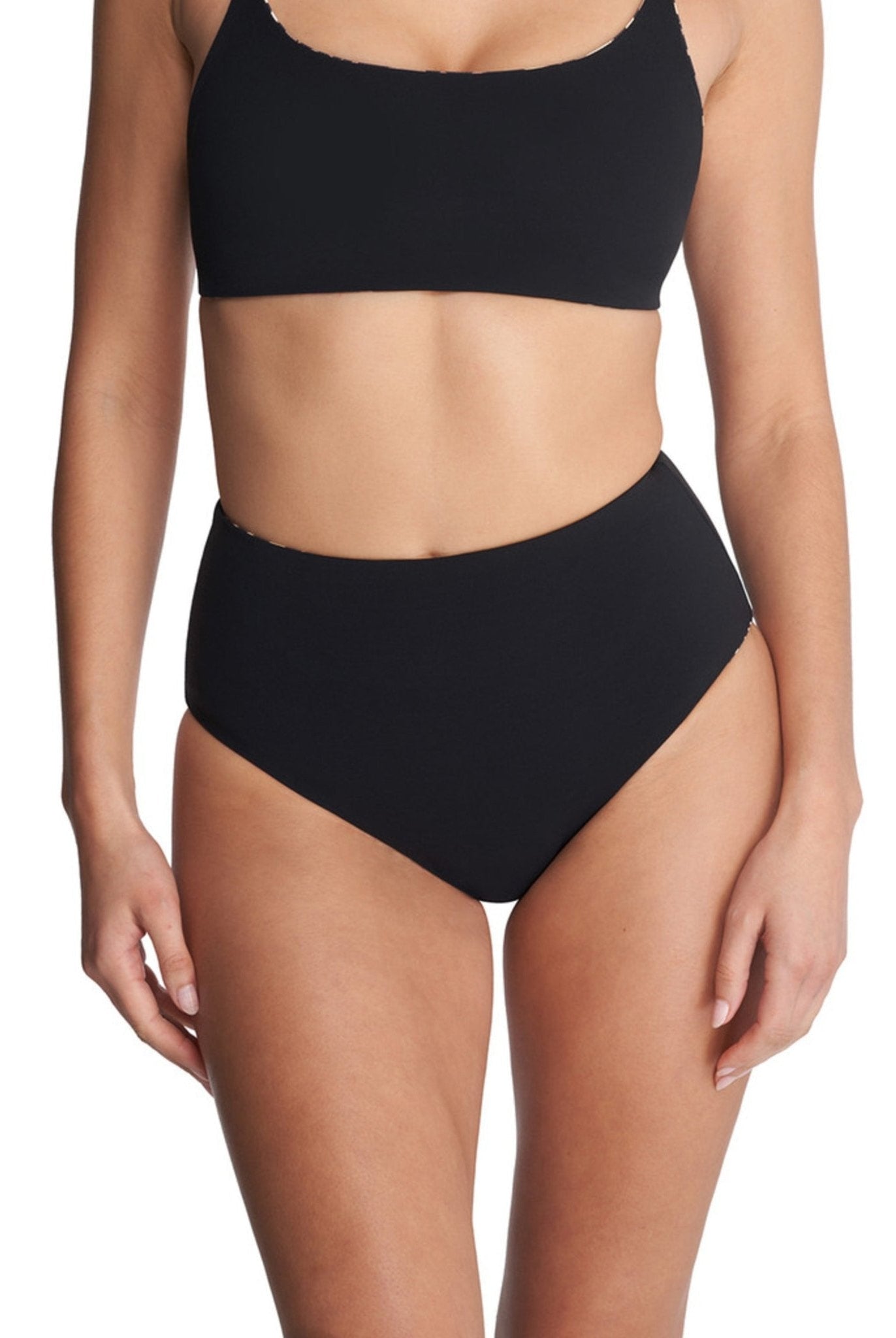 Riviera Reversible High Rise Bikini Bottom - Bikini - Natori