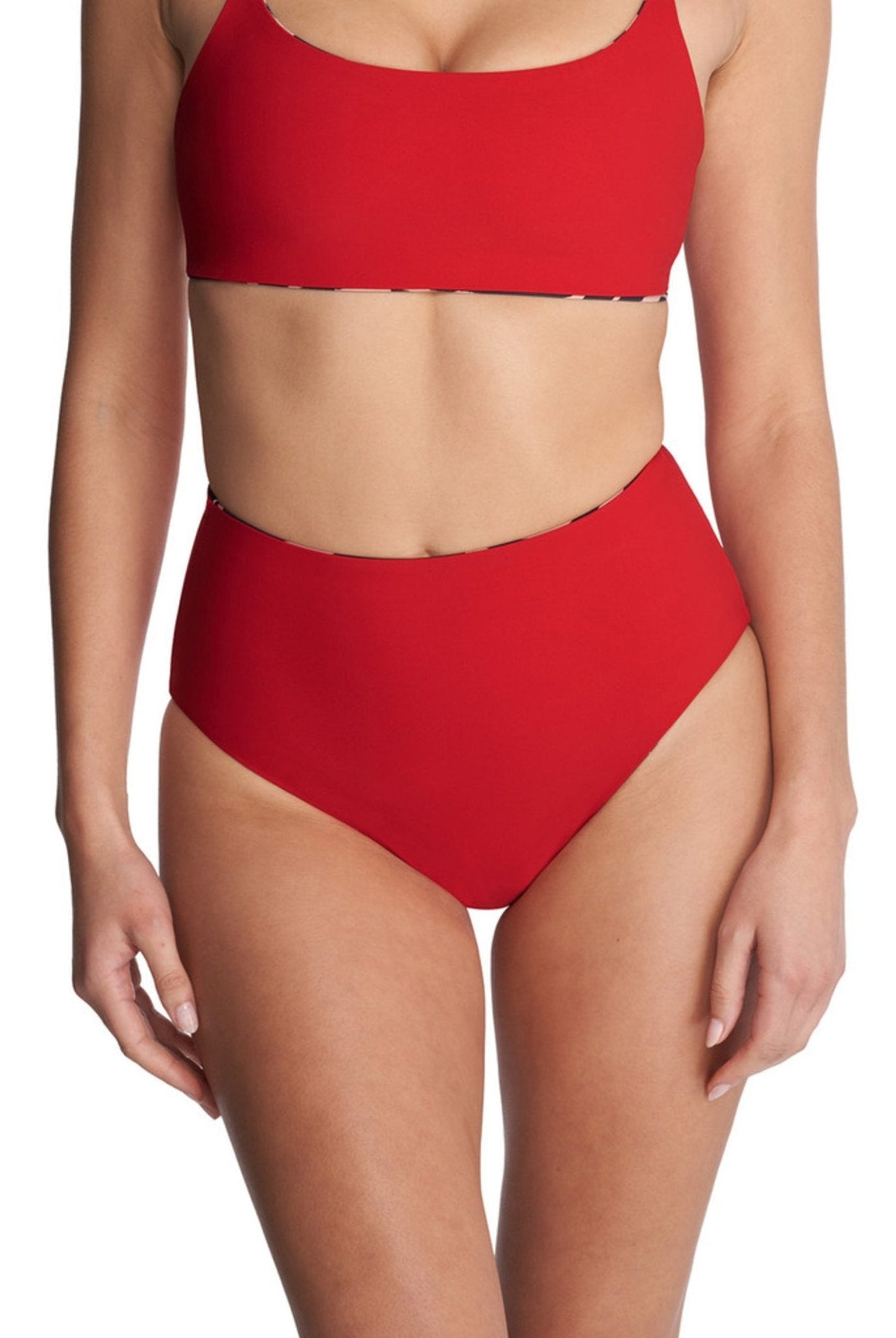 Riviera Reversible High Rise Bikini Bottom - Bikini - Natori