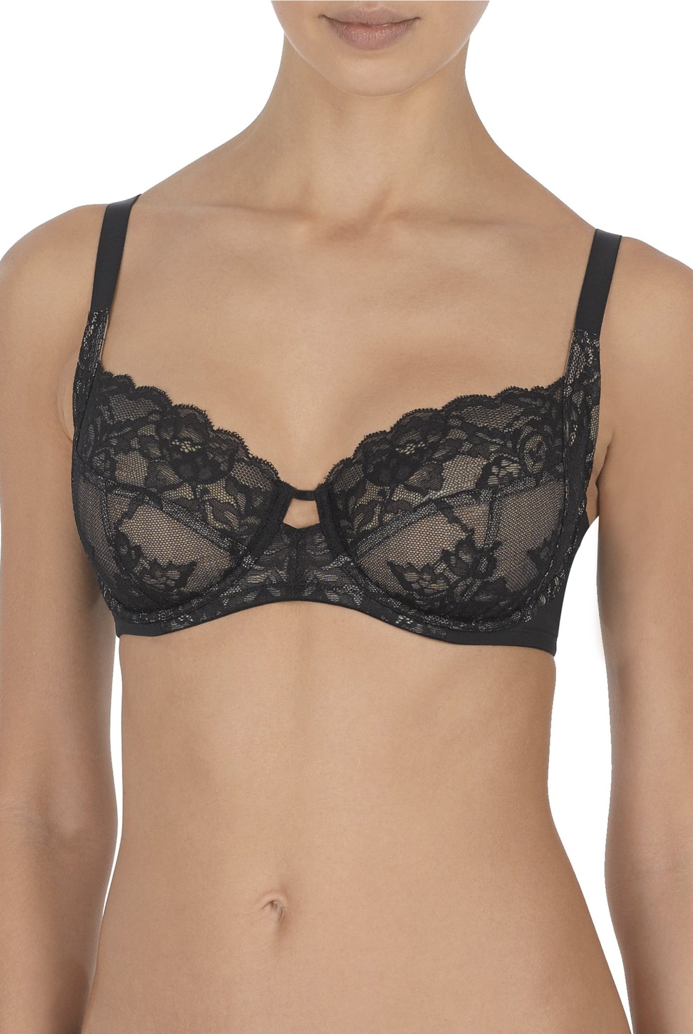 Statement Lace Side Support Bra - Side Support - Natori