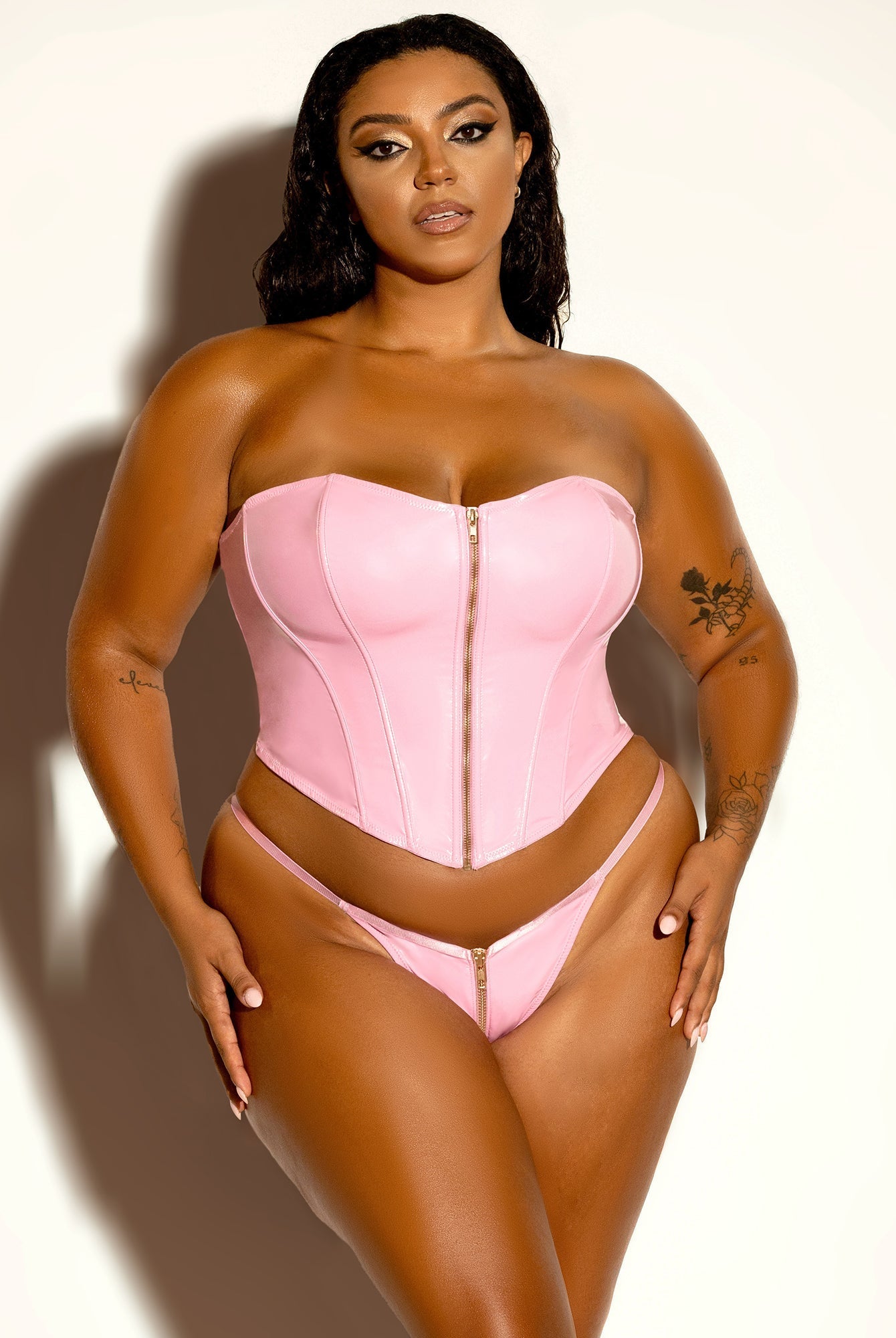 Fetish Curvy Rider Bustier Bra Set - Bustier - Oh La La Cheri