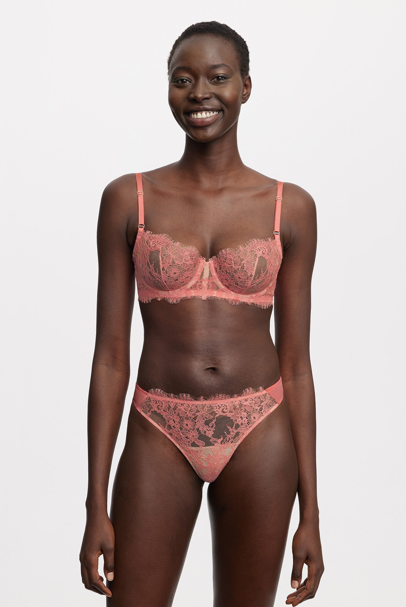 Entice Lace Balconette Bra - Balconette - Skarlett Blue