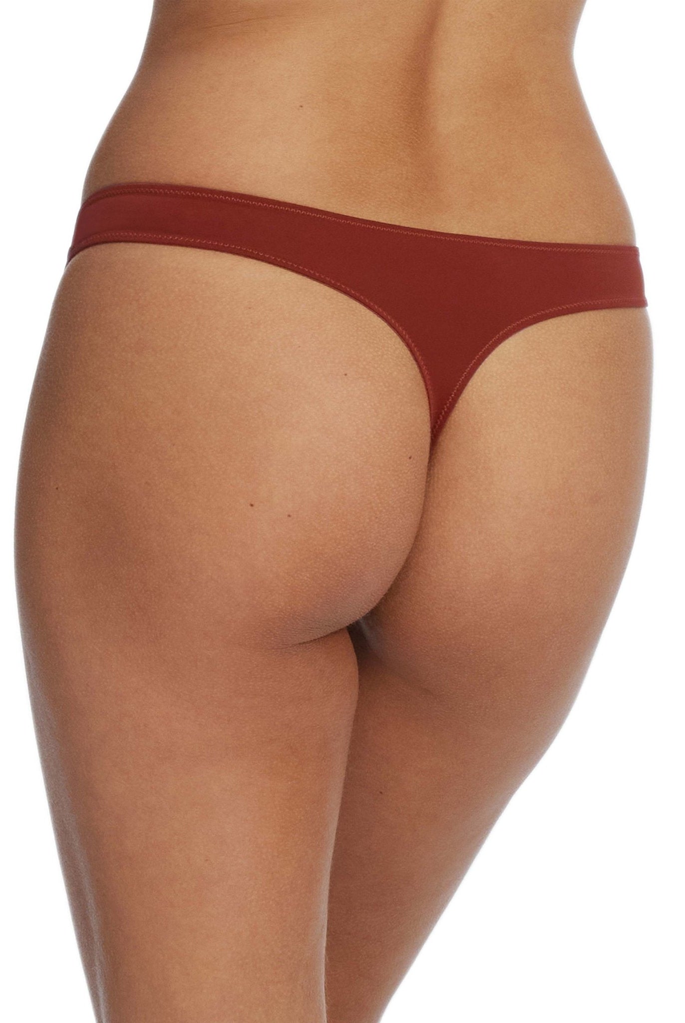 Entice Lace Front Thong - Thong - Skarlett Blue