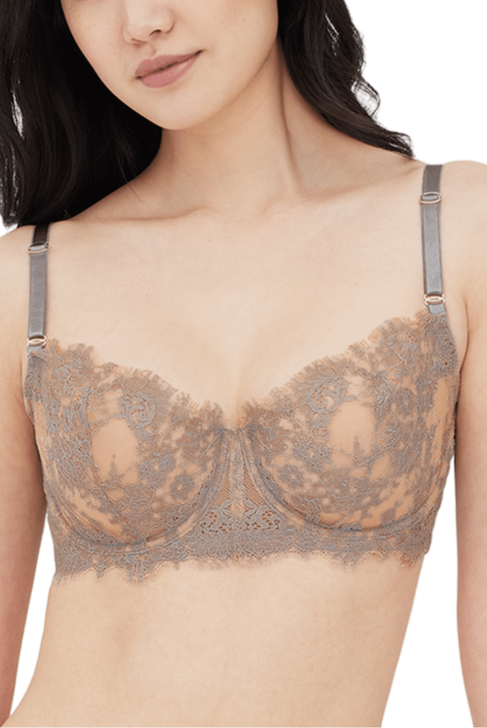 Entice Unlined Balconette Underwire Bra - Balconette - Skarlett Blue