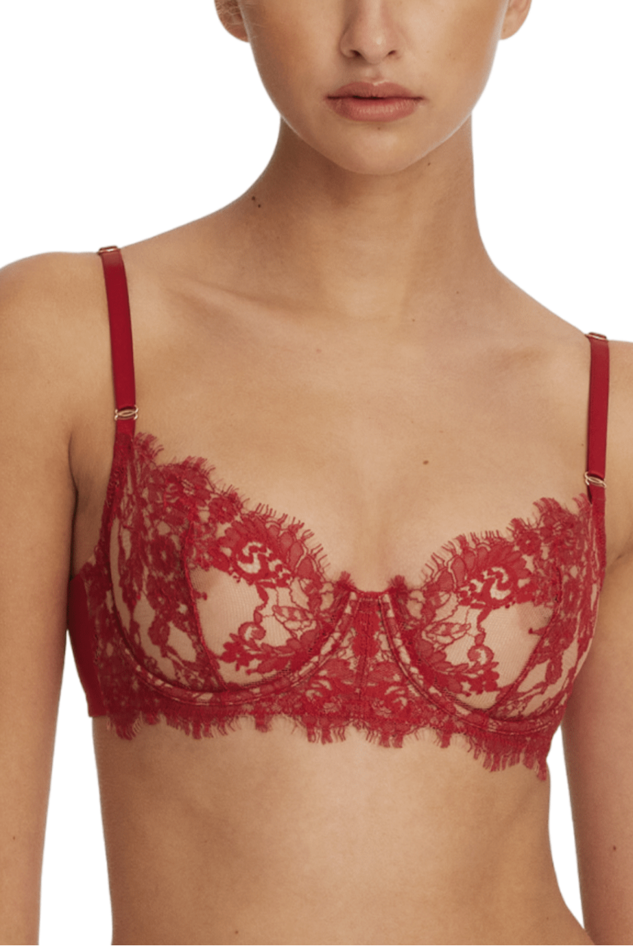 Entice Unlined Balconette Underwire Bra - Balconette - Skarlett Blue