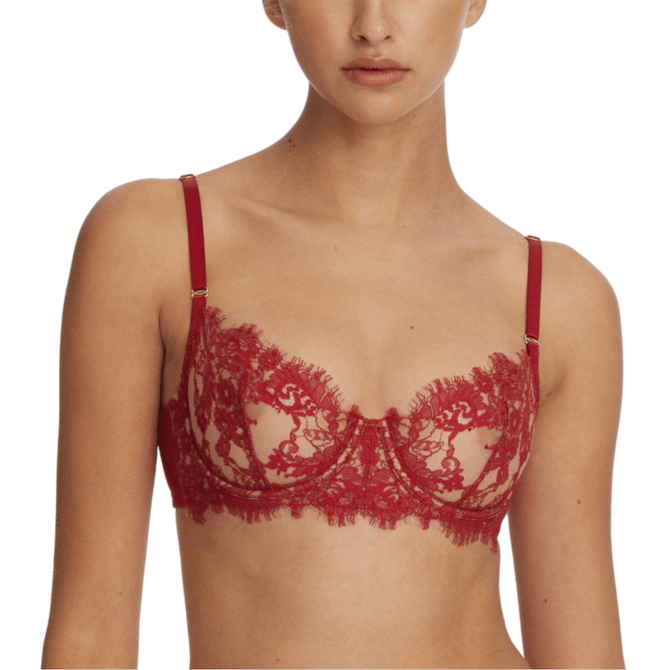 Entice Unlined Balconette Underwire Bra - Balconette - Skarlett Blue