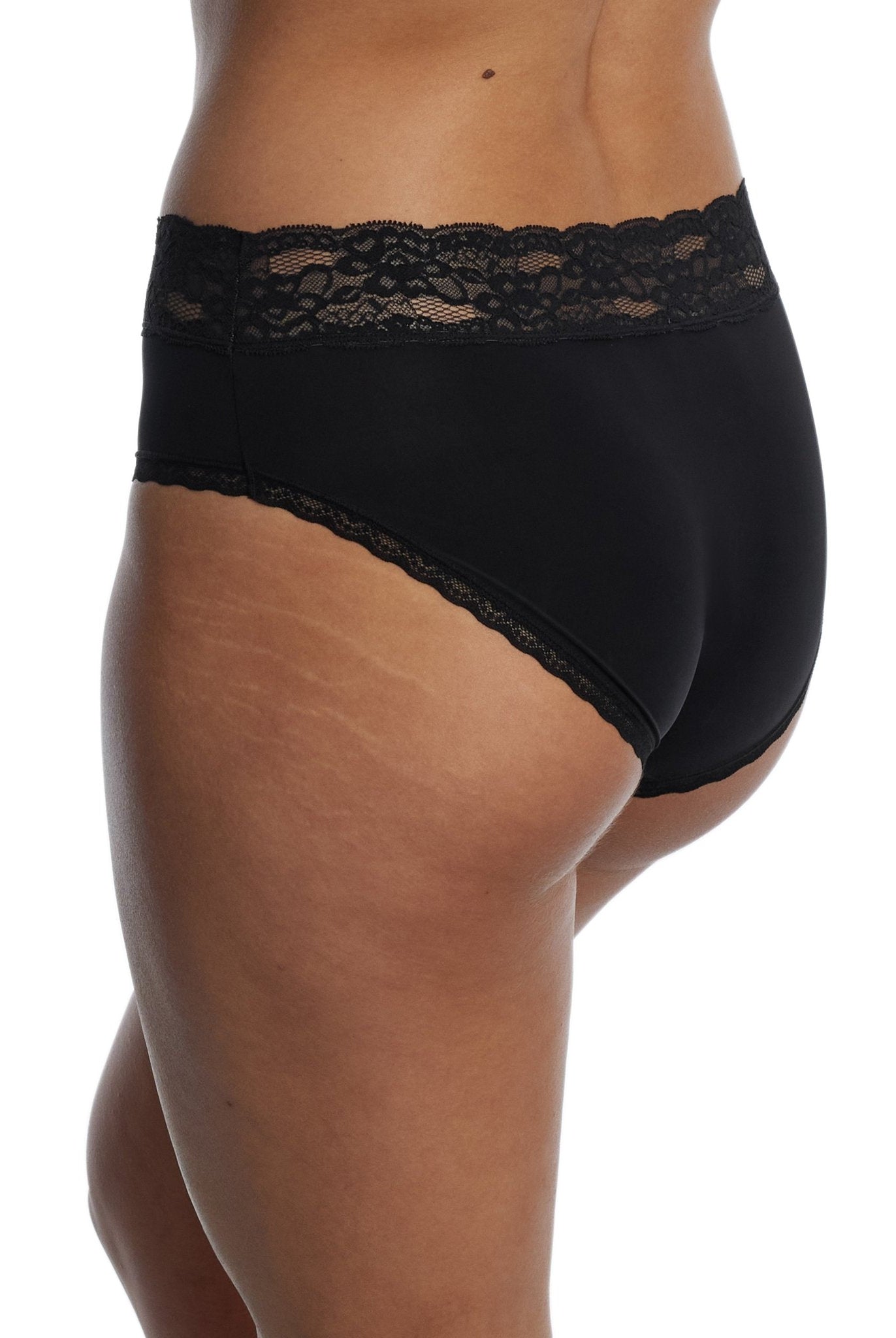 Goddess Lace Trim Hipster - Hipster - Skarlett Blue