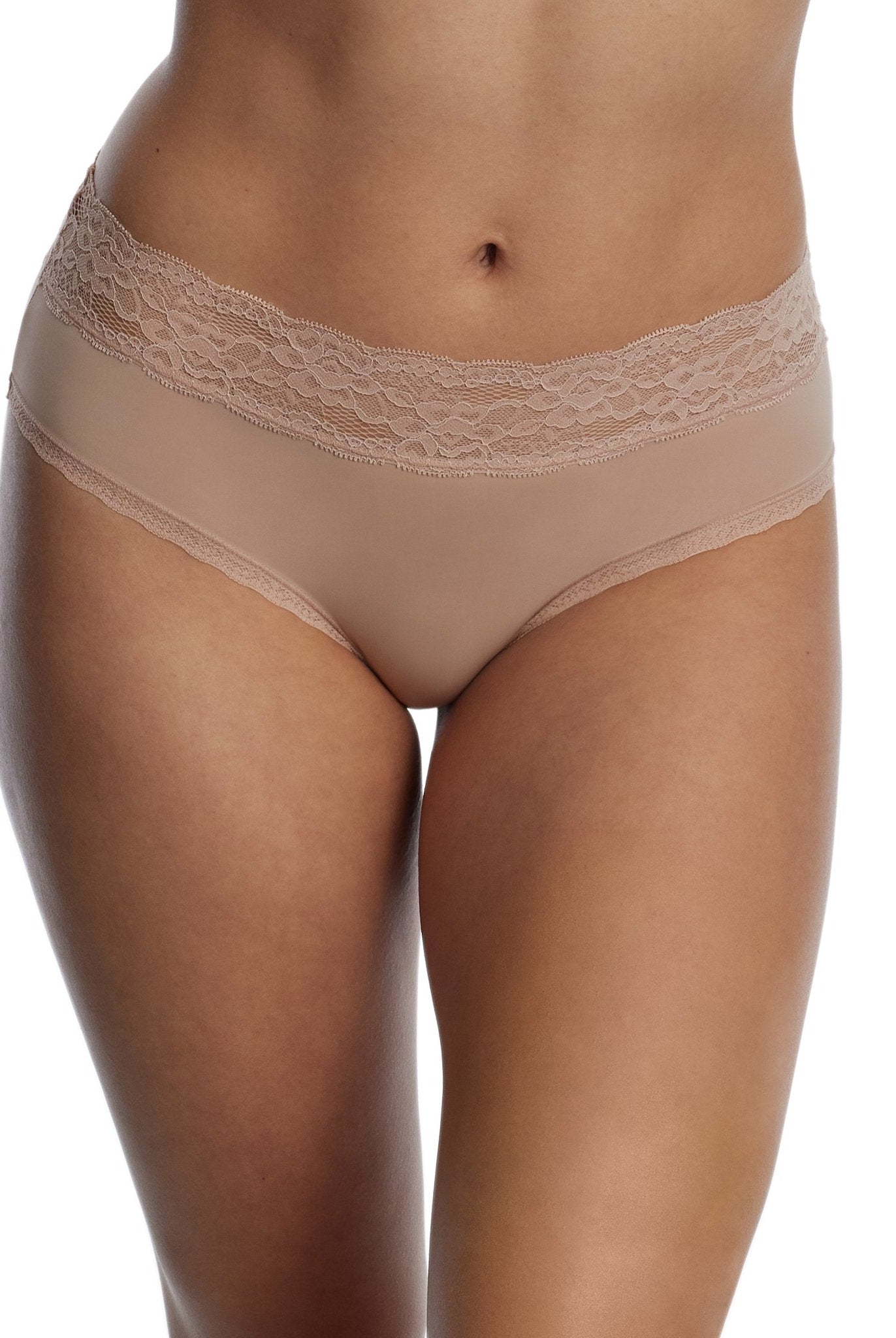 Goddess Lace Trim Hipster - Hipster - Skarlett Blue