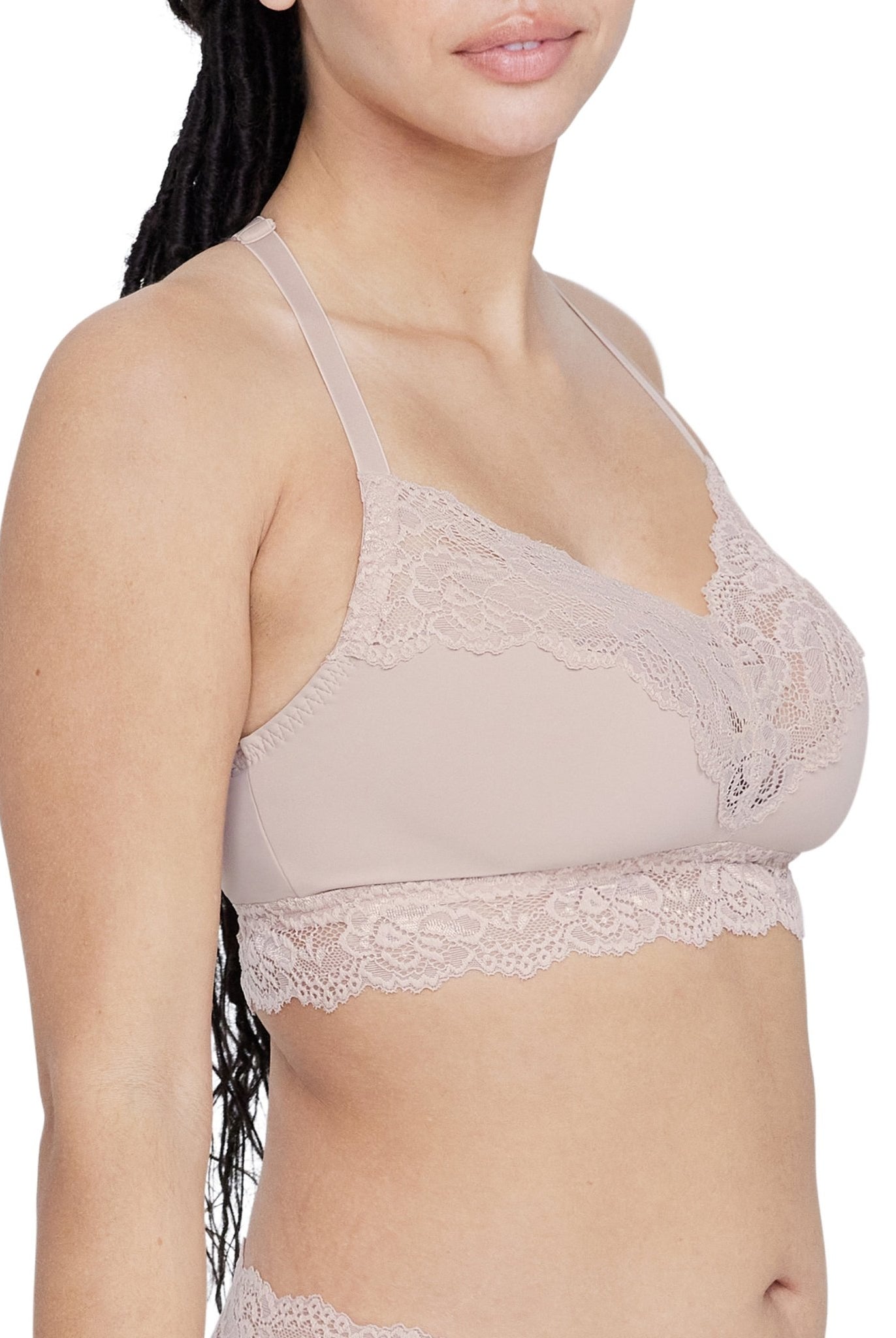 Goddess T - back Busty Lace Bralette - Bralette - Skarlett Blue