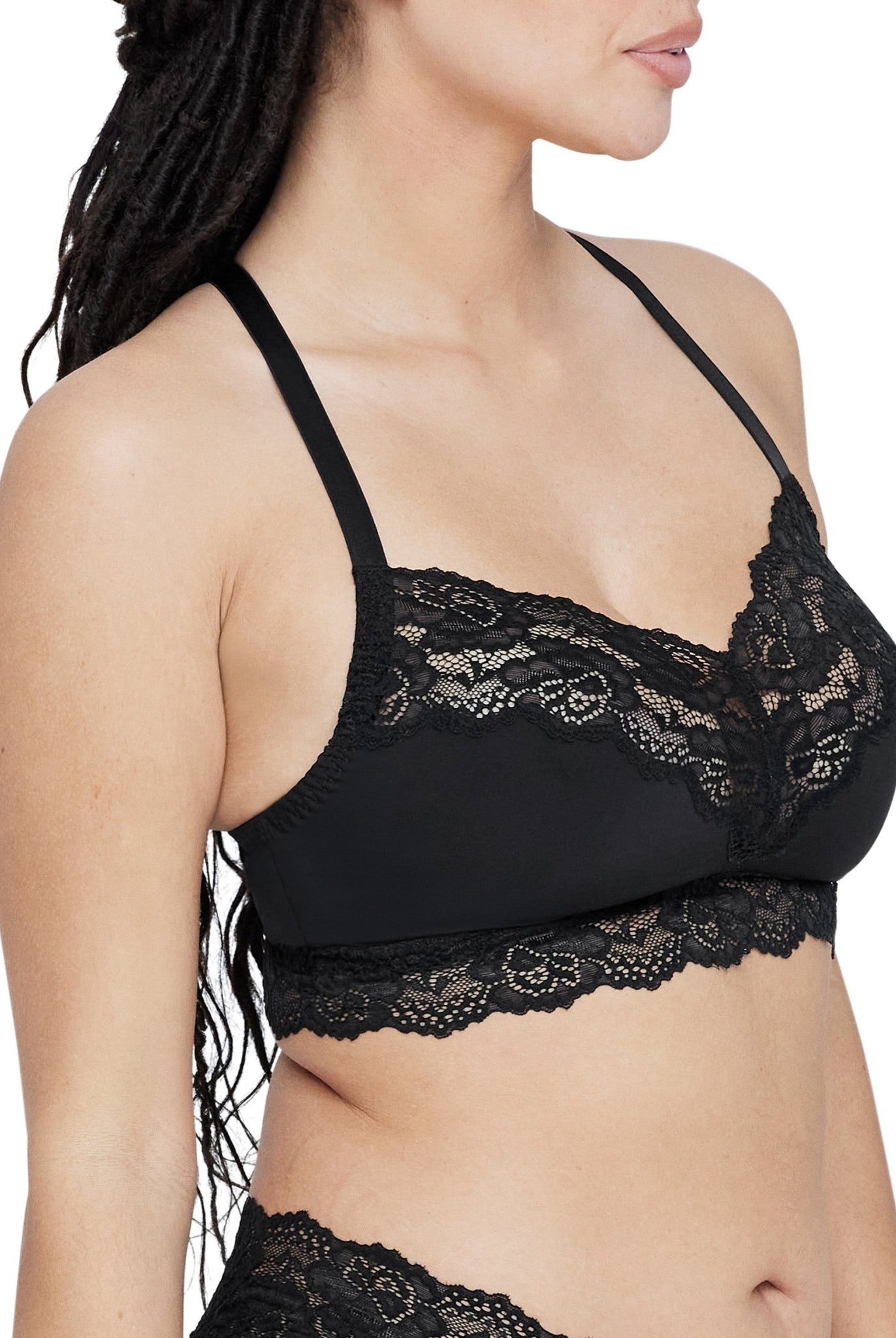 Goddess T - back Busty Lace Bralette - Bralette - Skarlett Blue