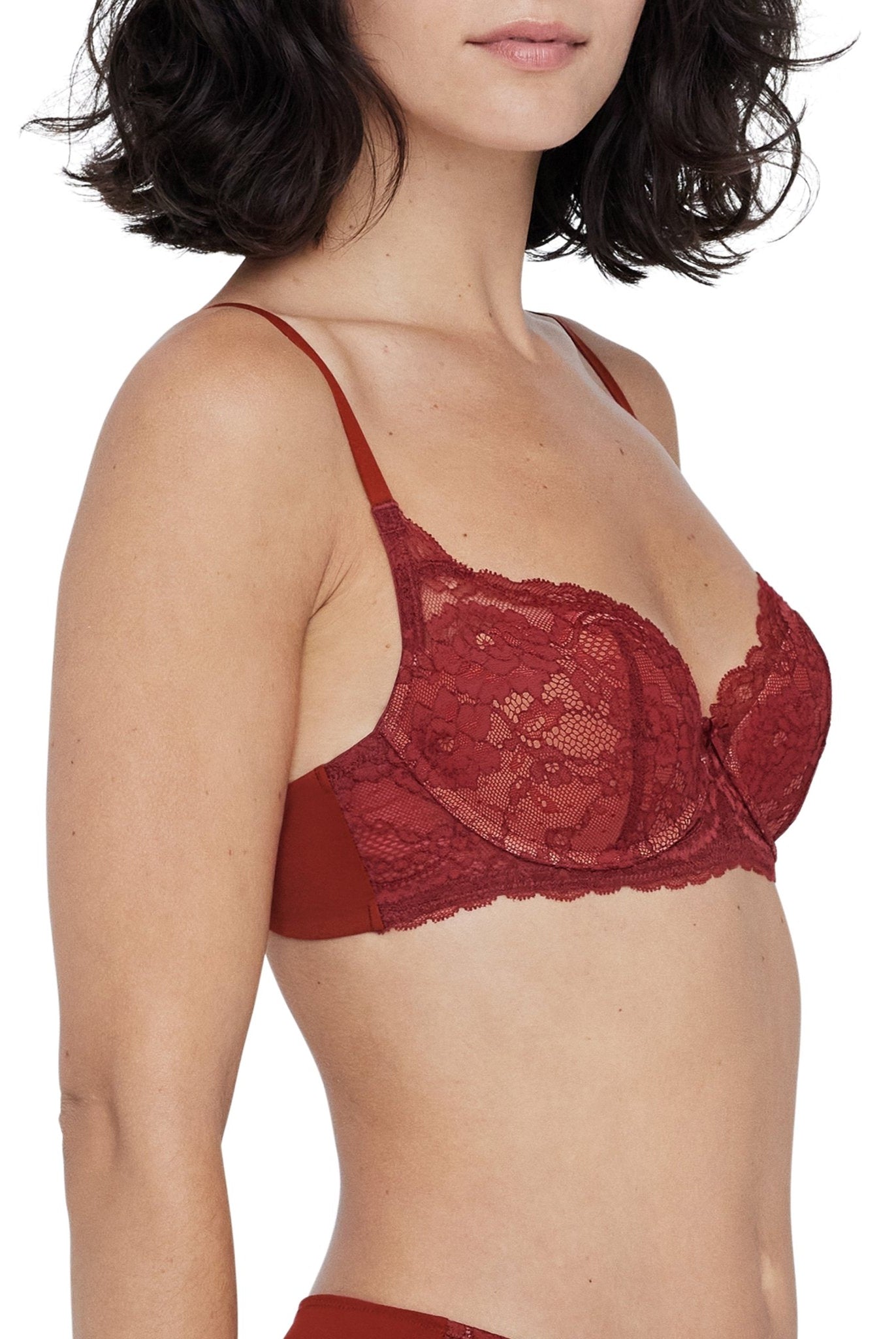 Minx Balconette Padded Underwire T-shirt Bra - T-Shirt - Skarlett Blue