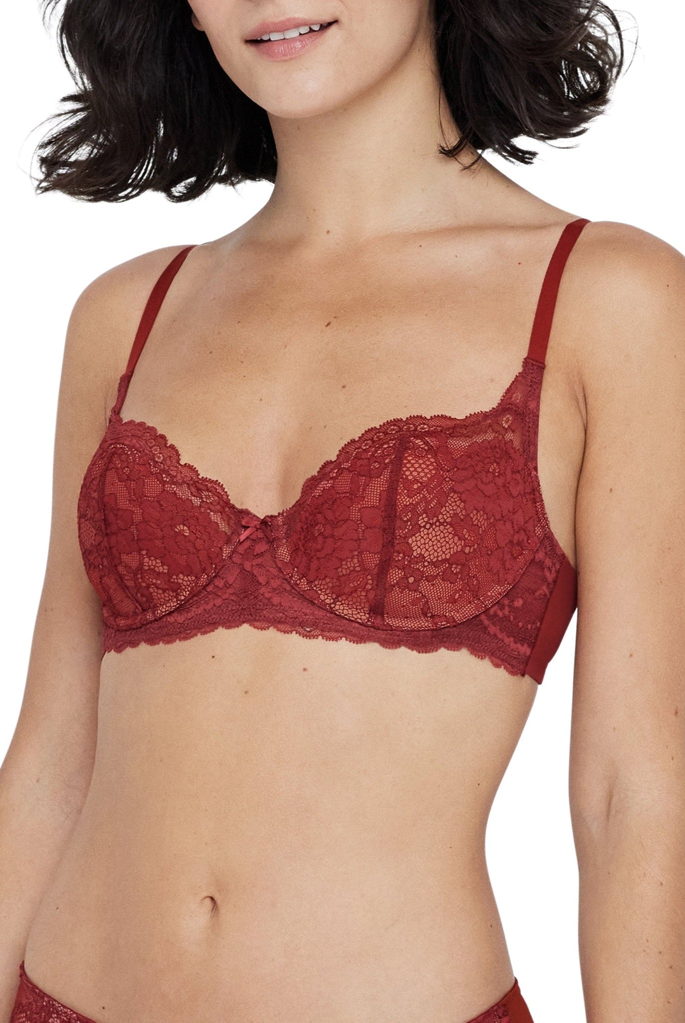 Minx Balconette Padded Underwire T-shirt Bra - T-Shirt - Skarlett Blue