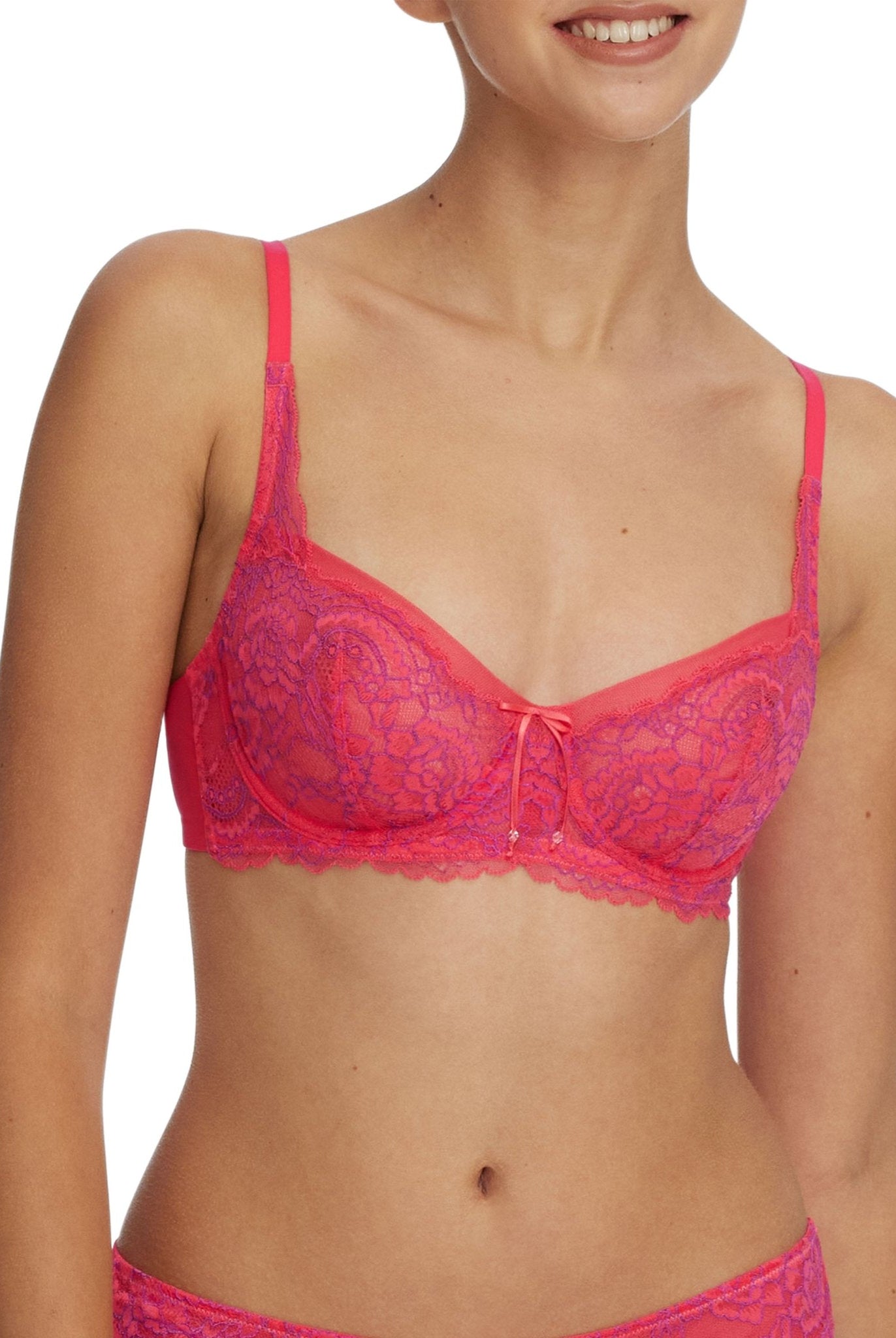 Minx Balconette Padded Underwire T-shirt Bra - T-Shirt - Skarlett Blue